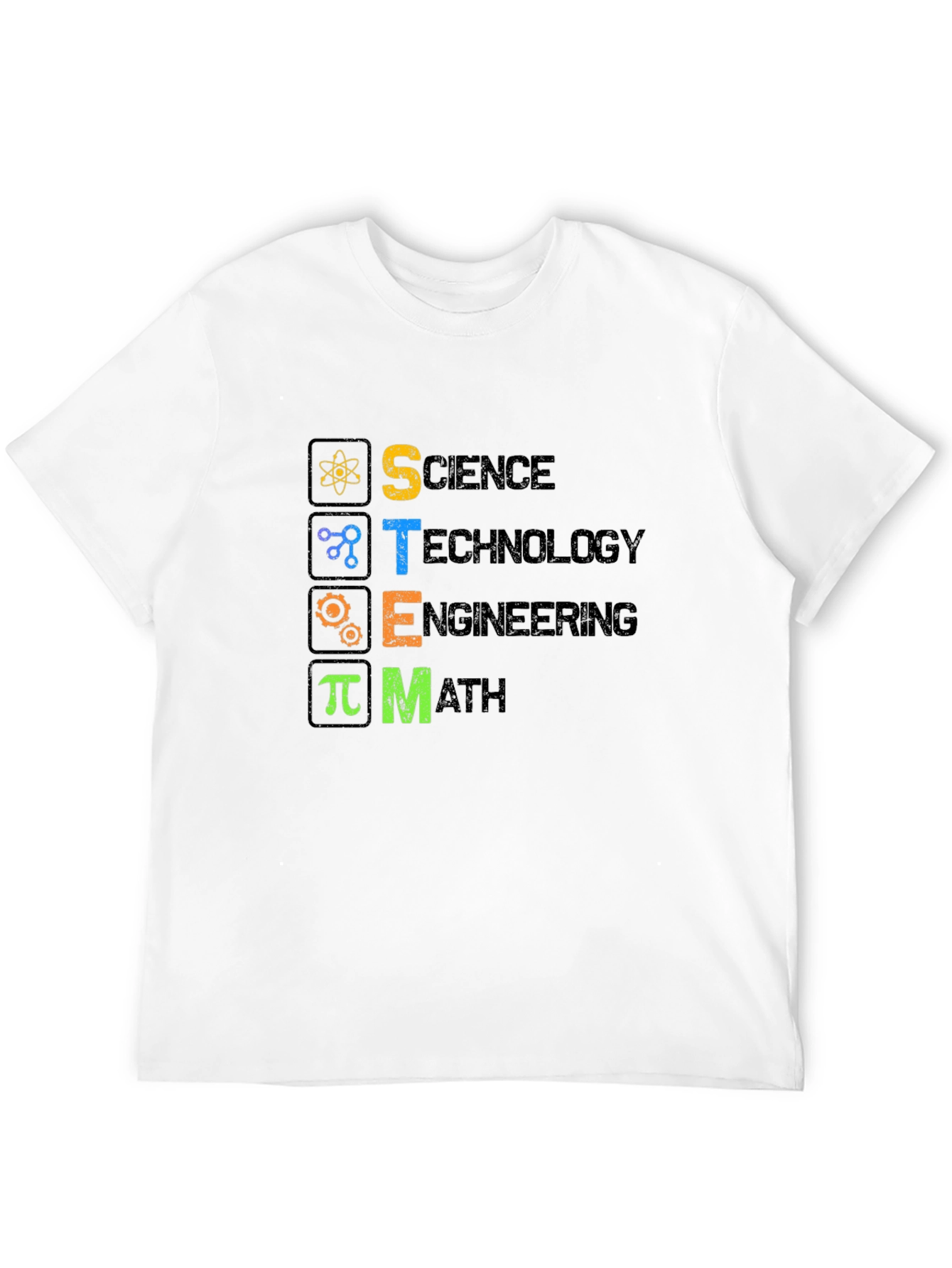 STEM Science Tech Engineering Math T-Shirt
