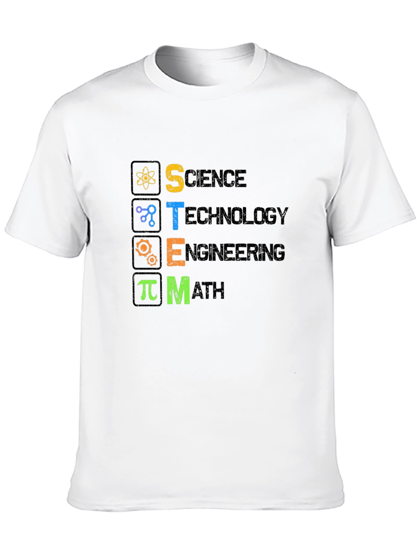STEM Science Tech Engineering Math T-Shirt