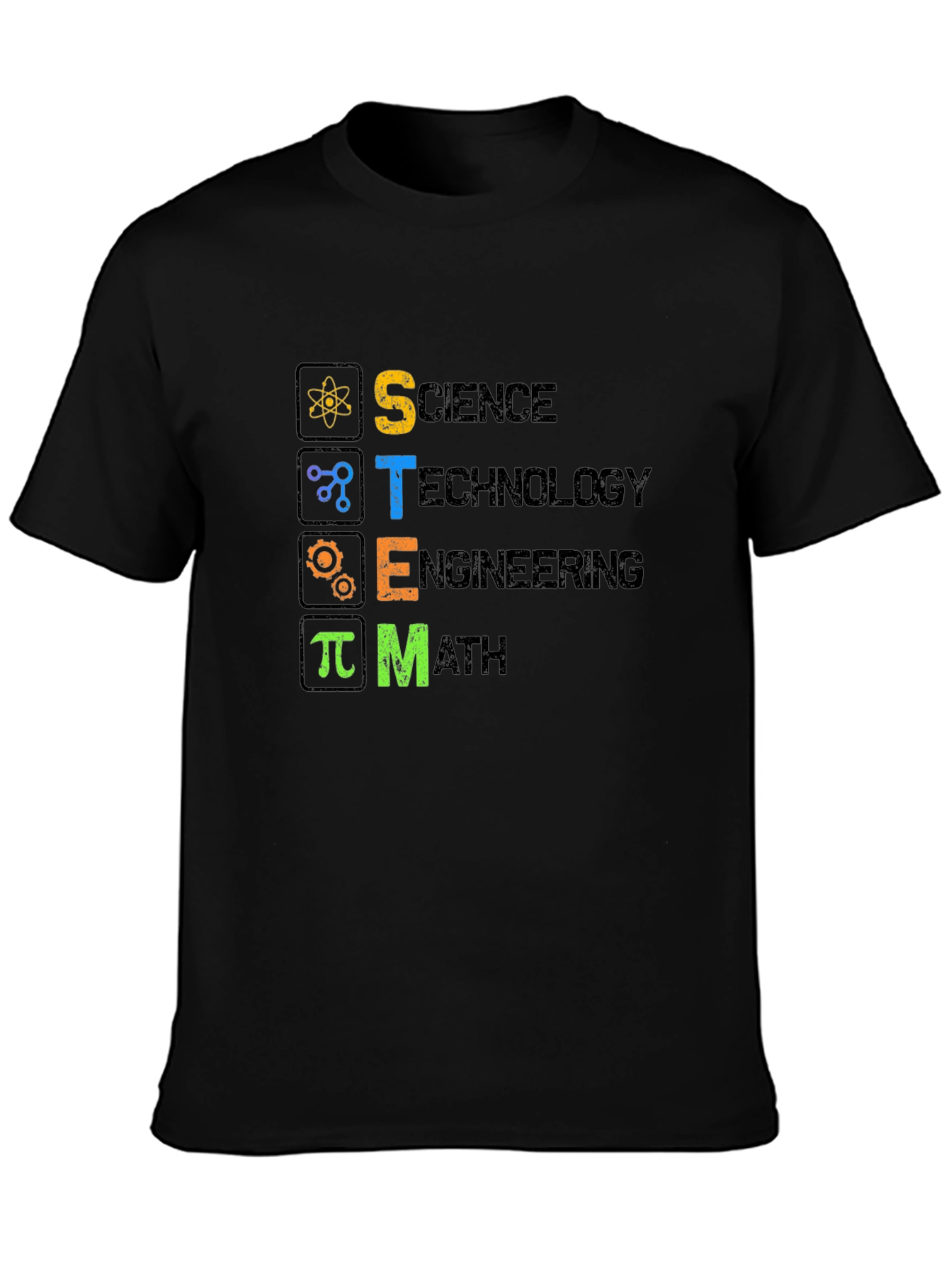 STEM Science Tech Engineering Math T-Shirt