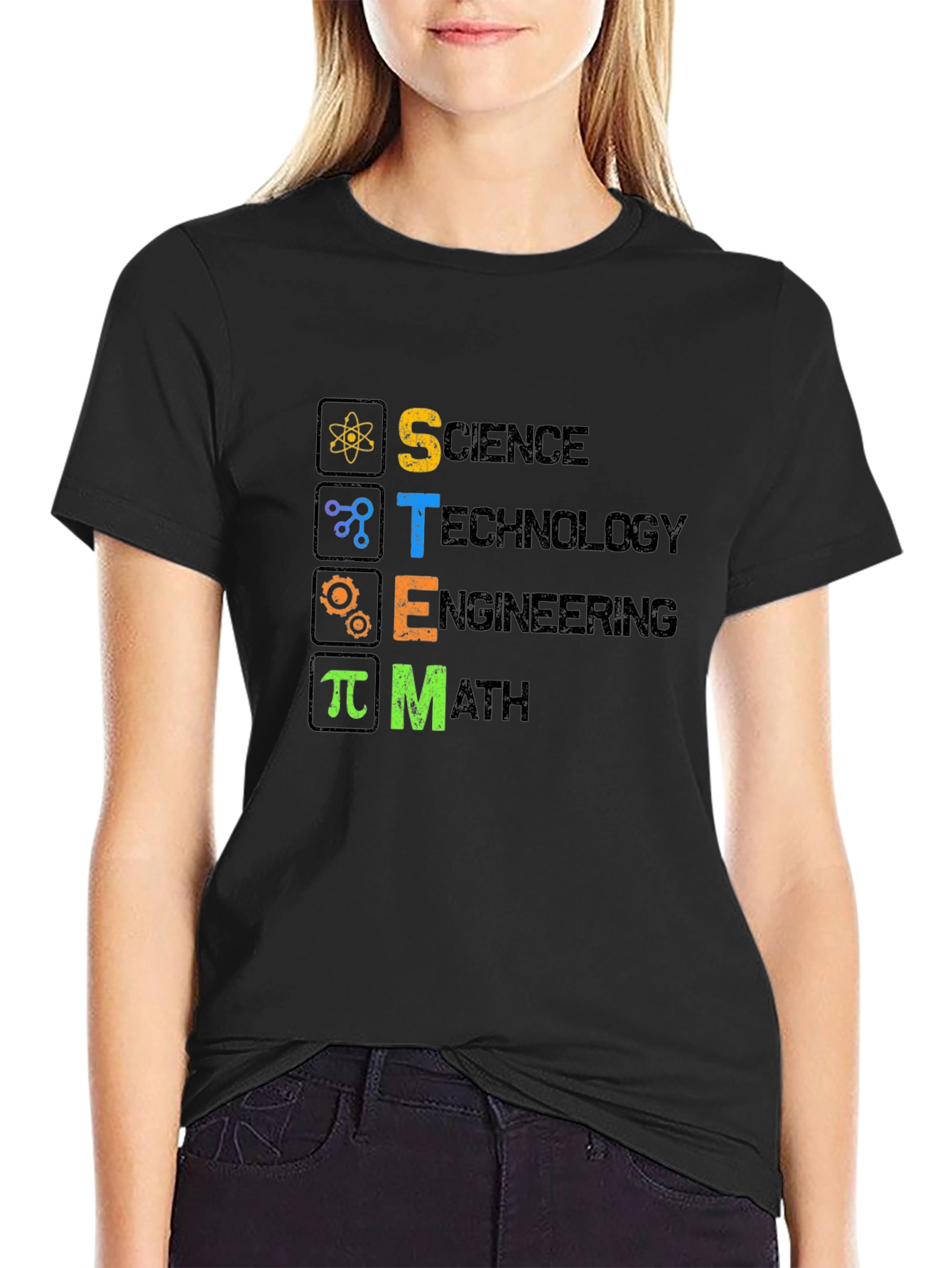 STEM Science Tech Engineering Math T-Shirt