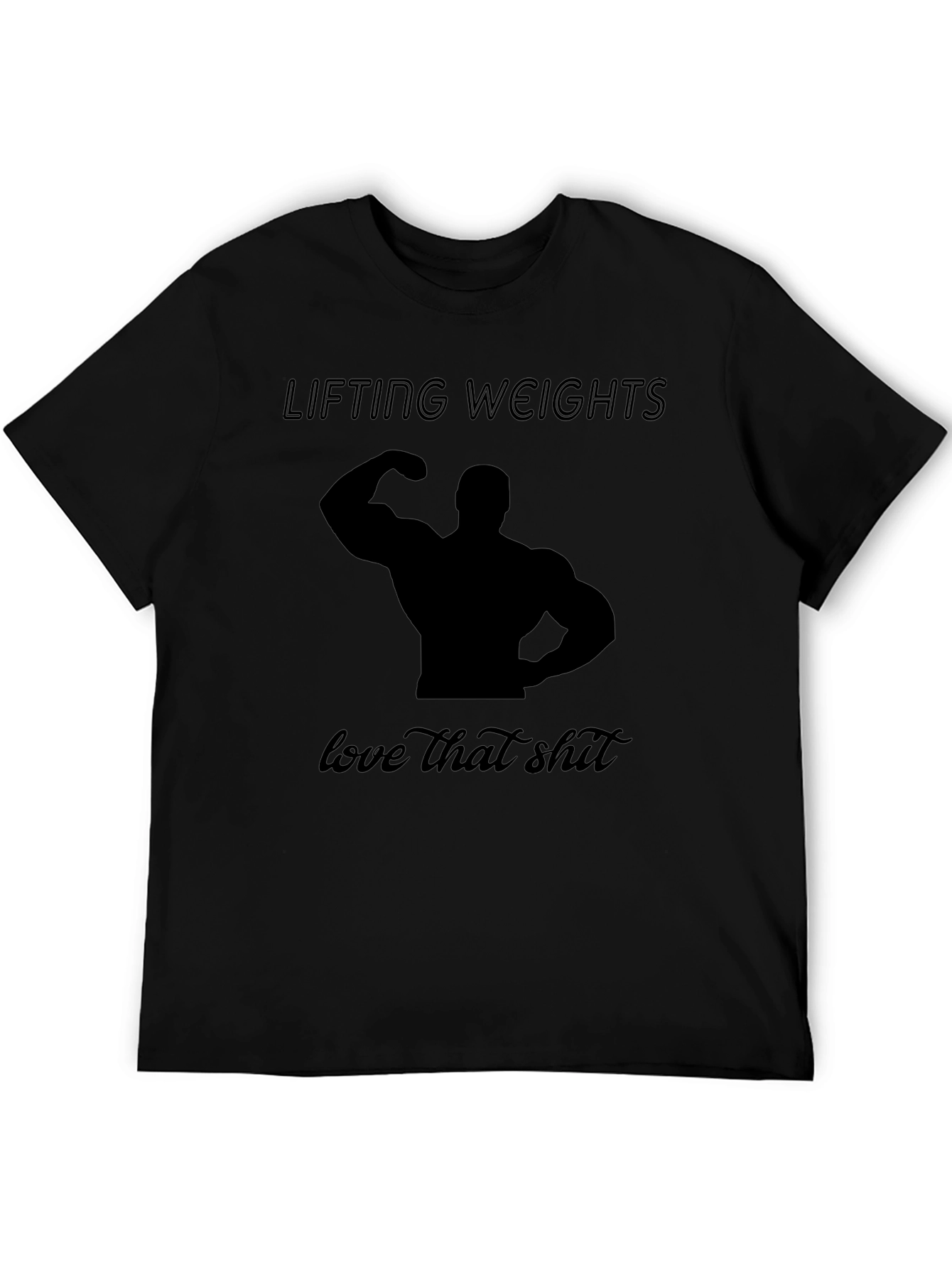 Lifting Weights T-Shirt - Gym Motivation Tee