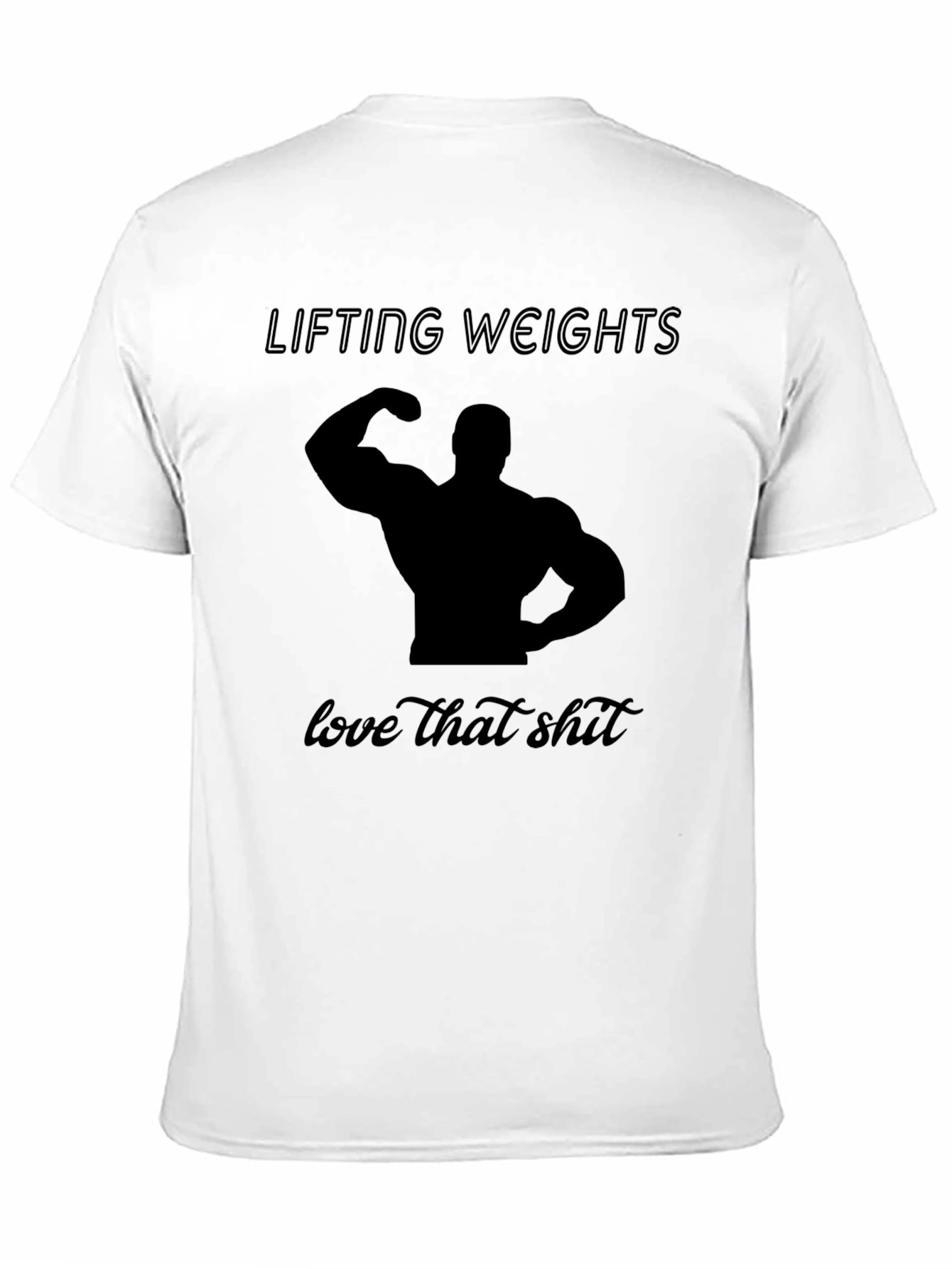 Lifting Weights T-Shirt - Gym Motivation Tee