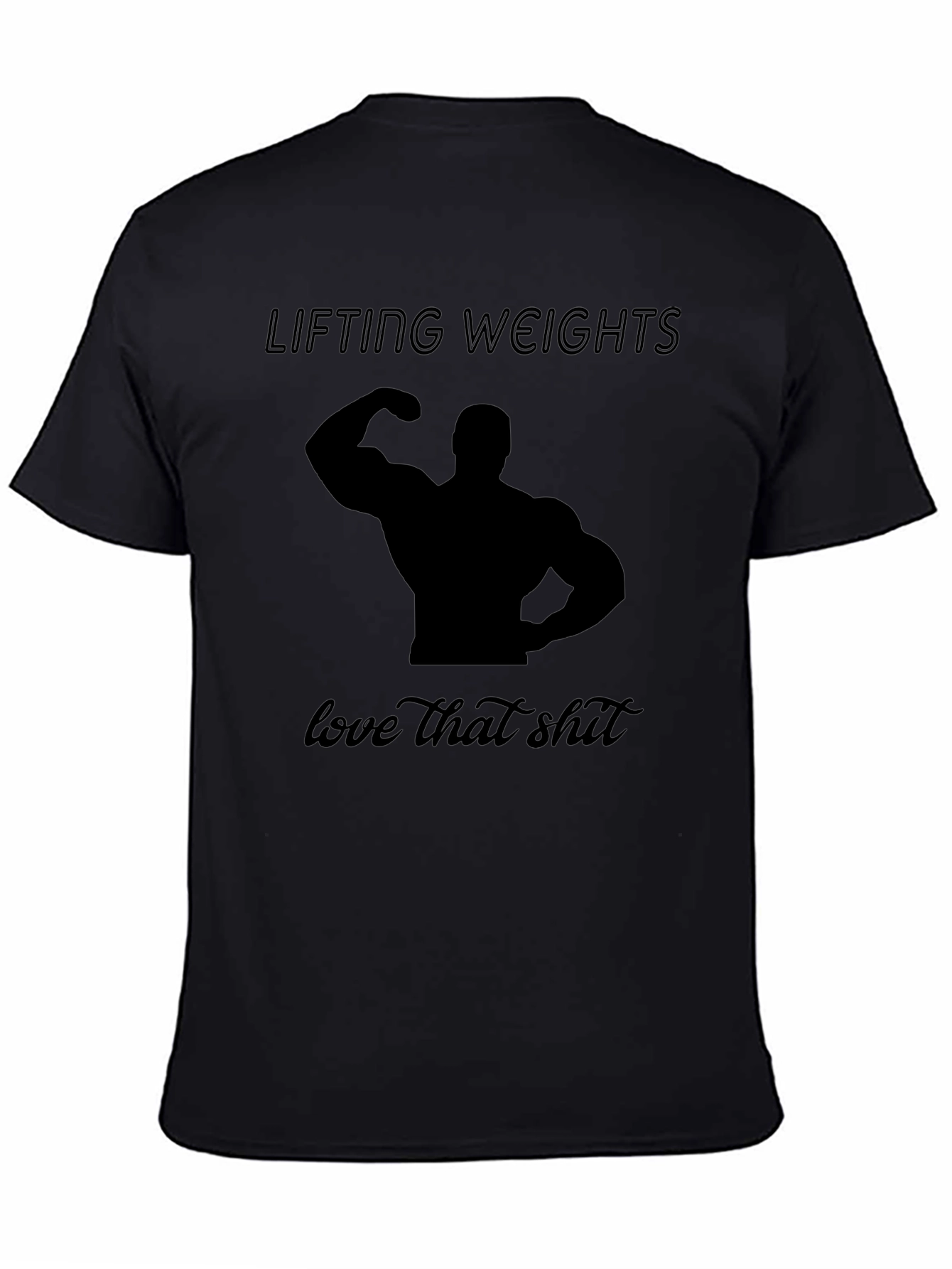 Lifting Weights T-Shirt - Gym Motivation Tee
