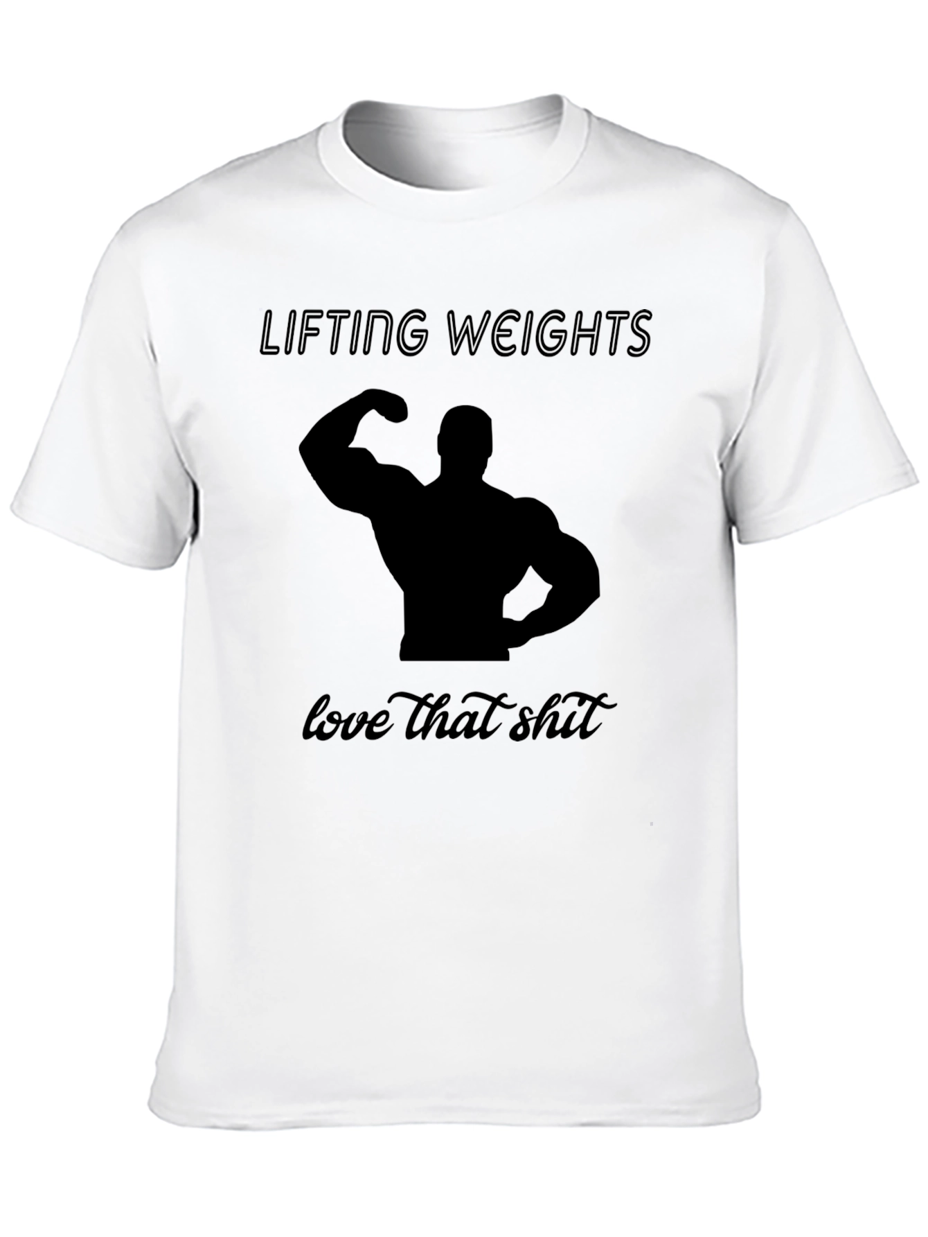 Lifting Weights T-Shirt - Gym Motivation Tee