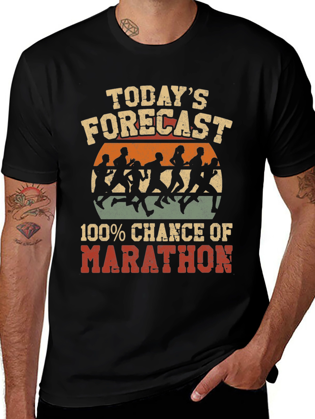 Marathon Forecast Graphic Tee