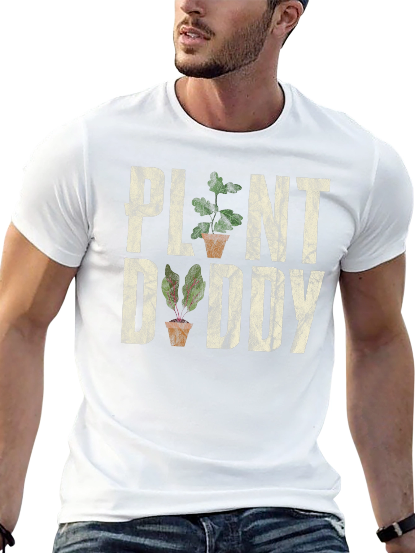 Plant Daddy Graphic T-Shirt - Gardener Gift