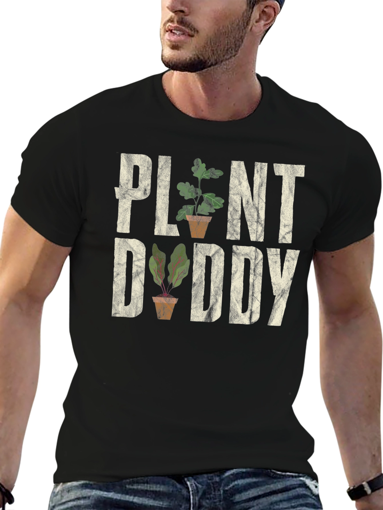 Plant Daddy Graphic T-Shirt - Gardener Gift