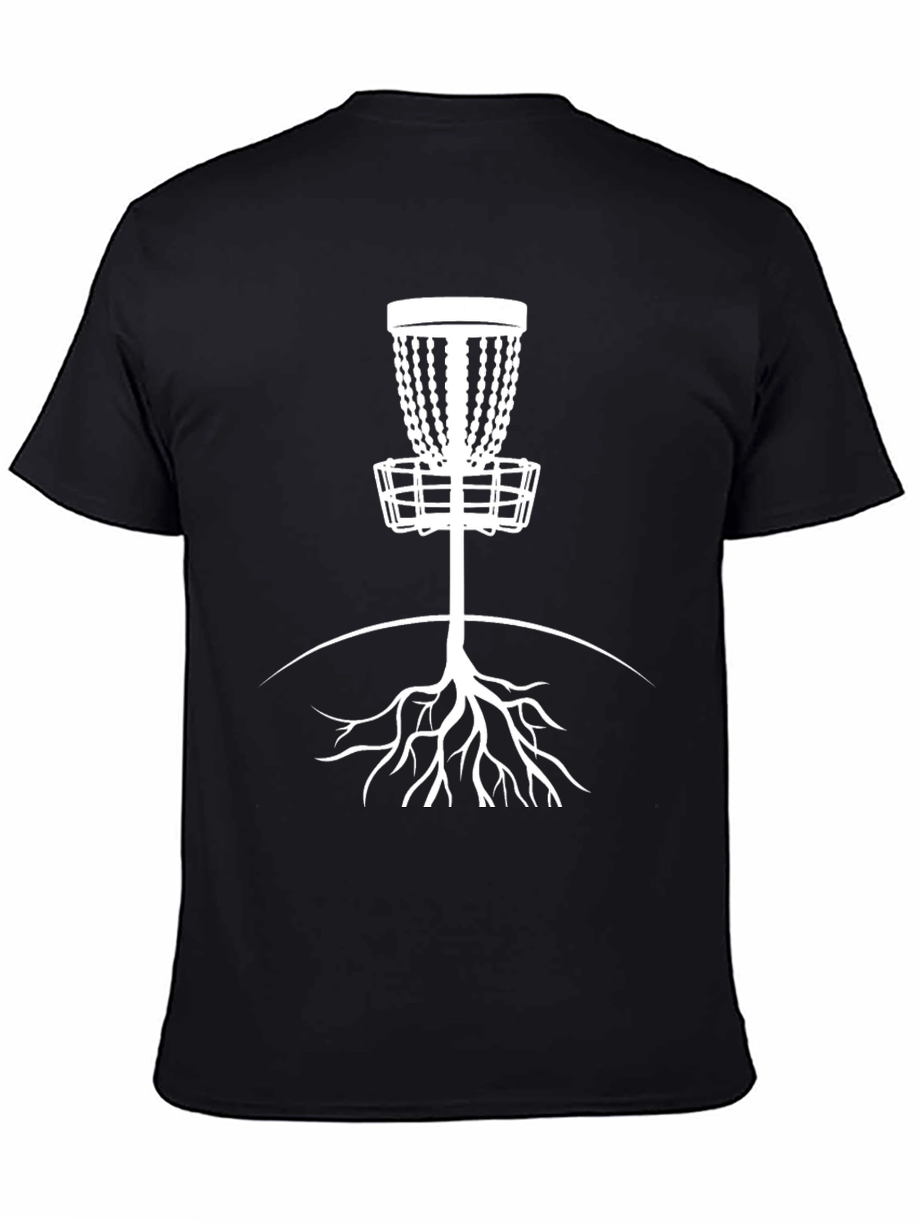 Disc Golf Roots T-Shirt - Black Tee
