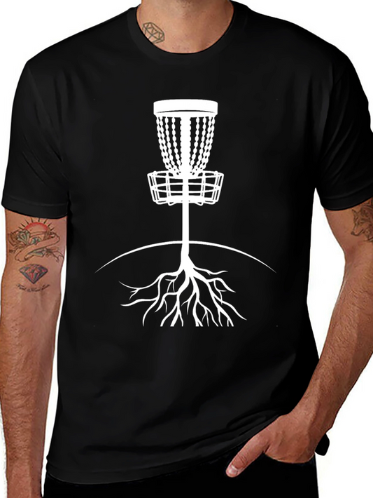Disc Golf Roots T-Shirt - Black Tee