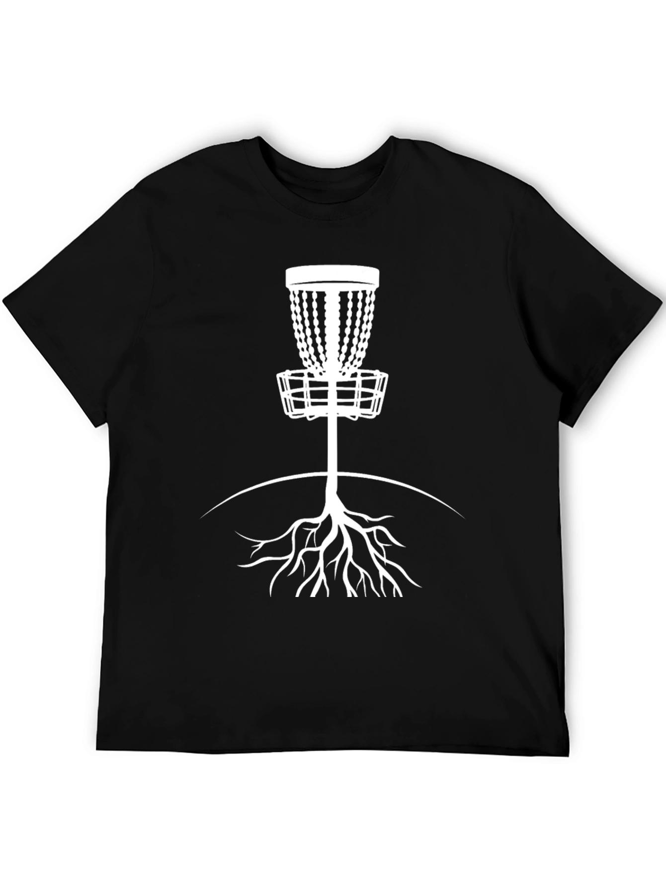 Disc Golf Roots T-Shirt - Black Tee