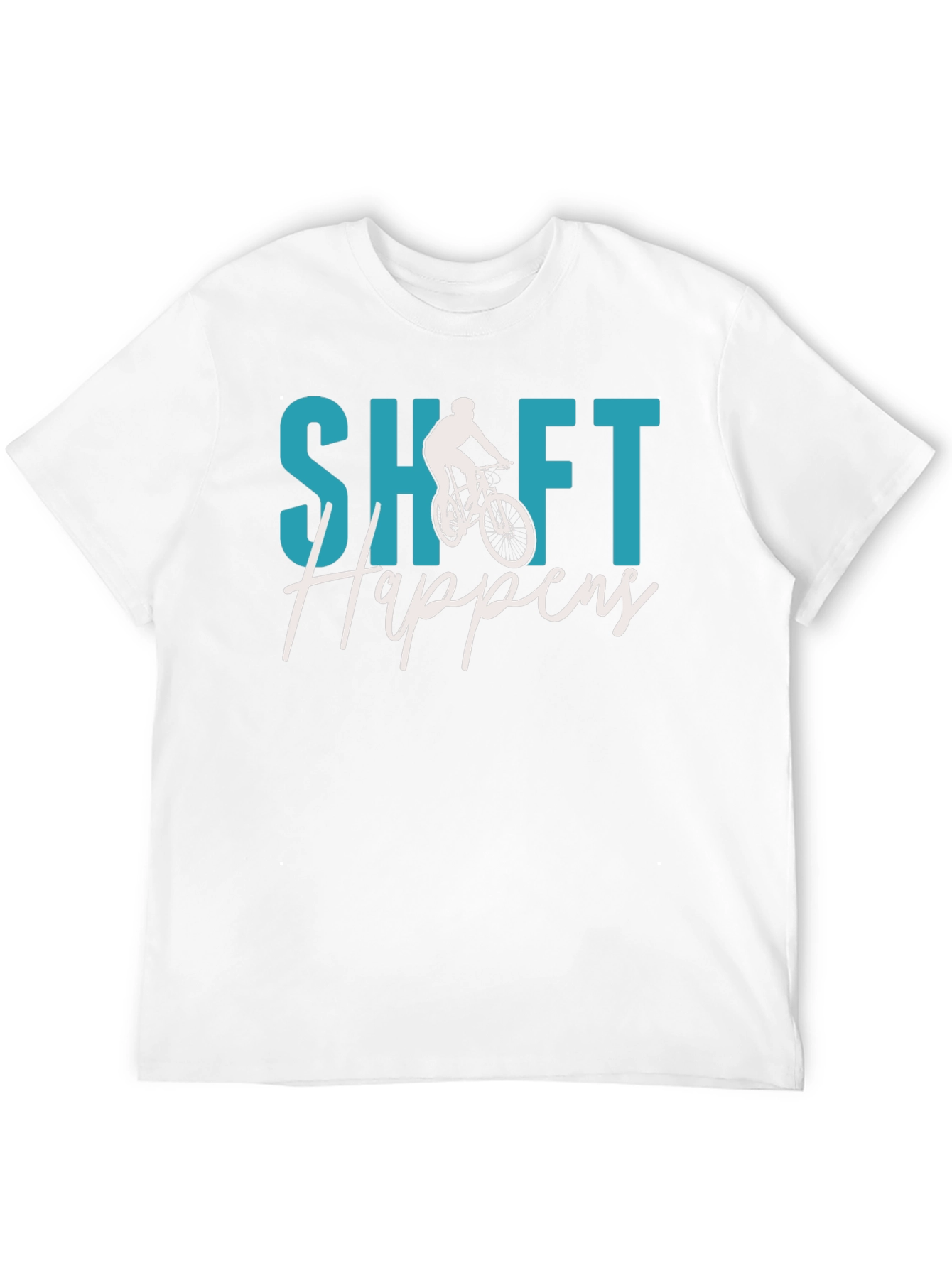 Shift Happens Biker T-Shirt