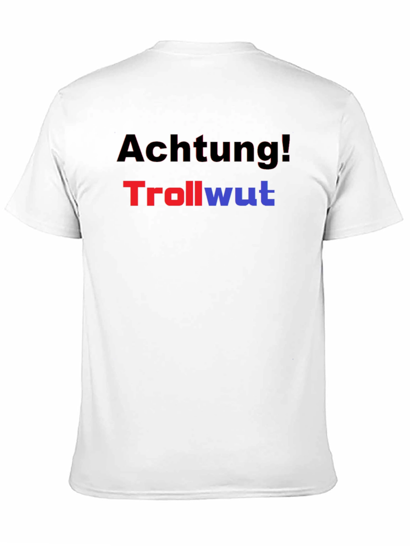 Achtung! Trollwut Graphic Tee - Black