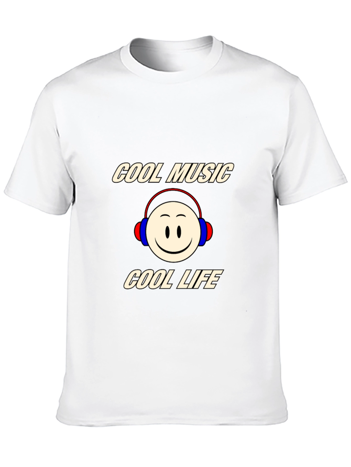 Cool Music Cool Life Graphic Tee