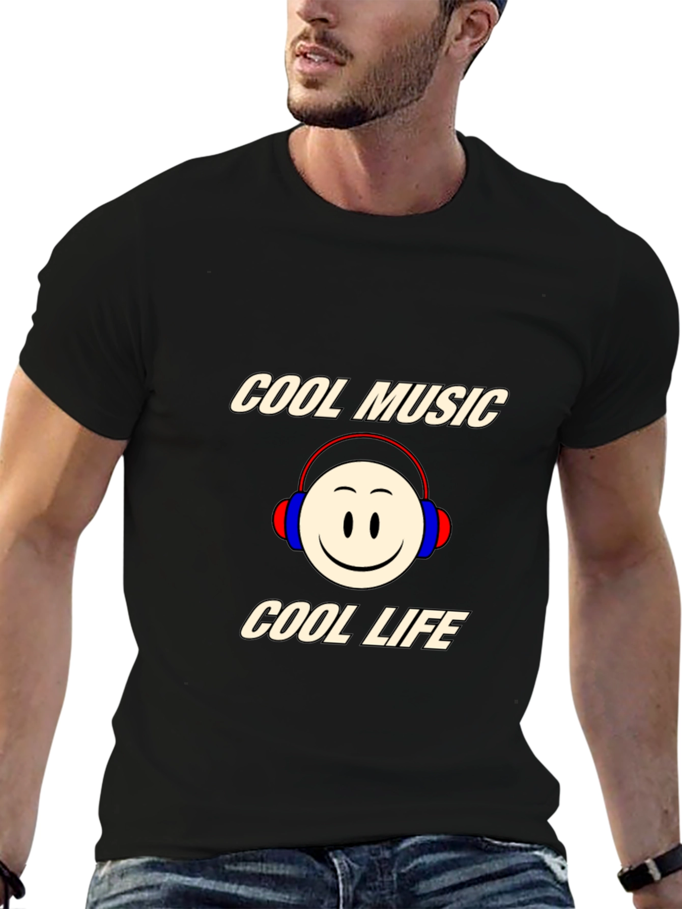 Cool Music Cool Life Graphic Tee