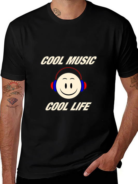 Cool Music Cool Life Graphic Tee