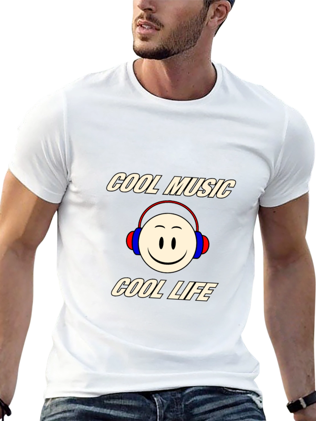 Cool Music Cool Life Graphic Tee