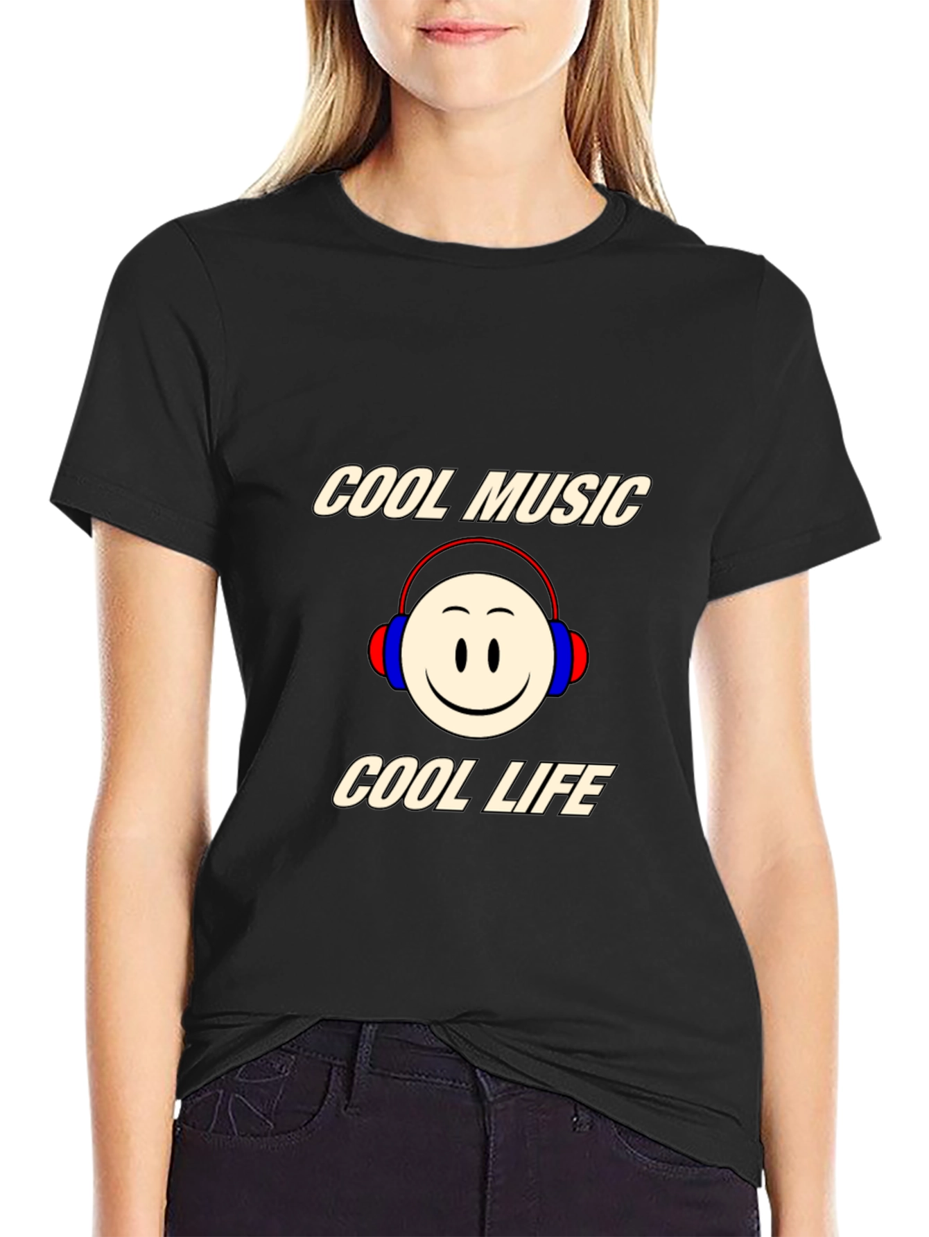 Cool Music Cool Life Graphic Tee