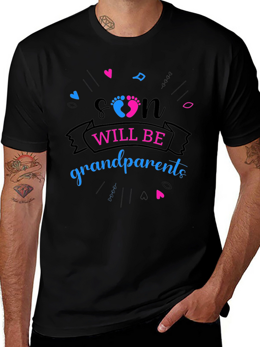 Soon Will Be Grandparents Gender Reveal T-Shirt