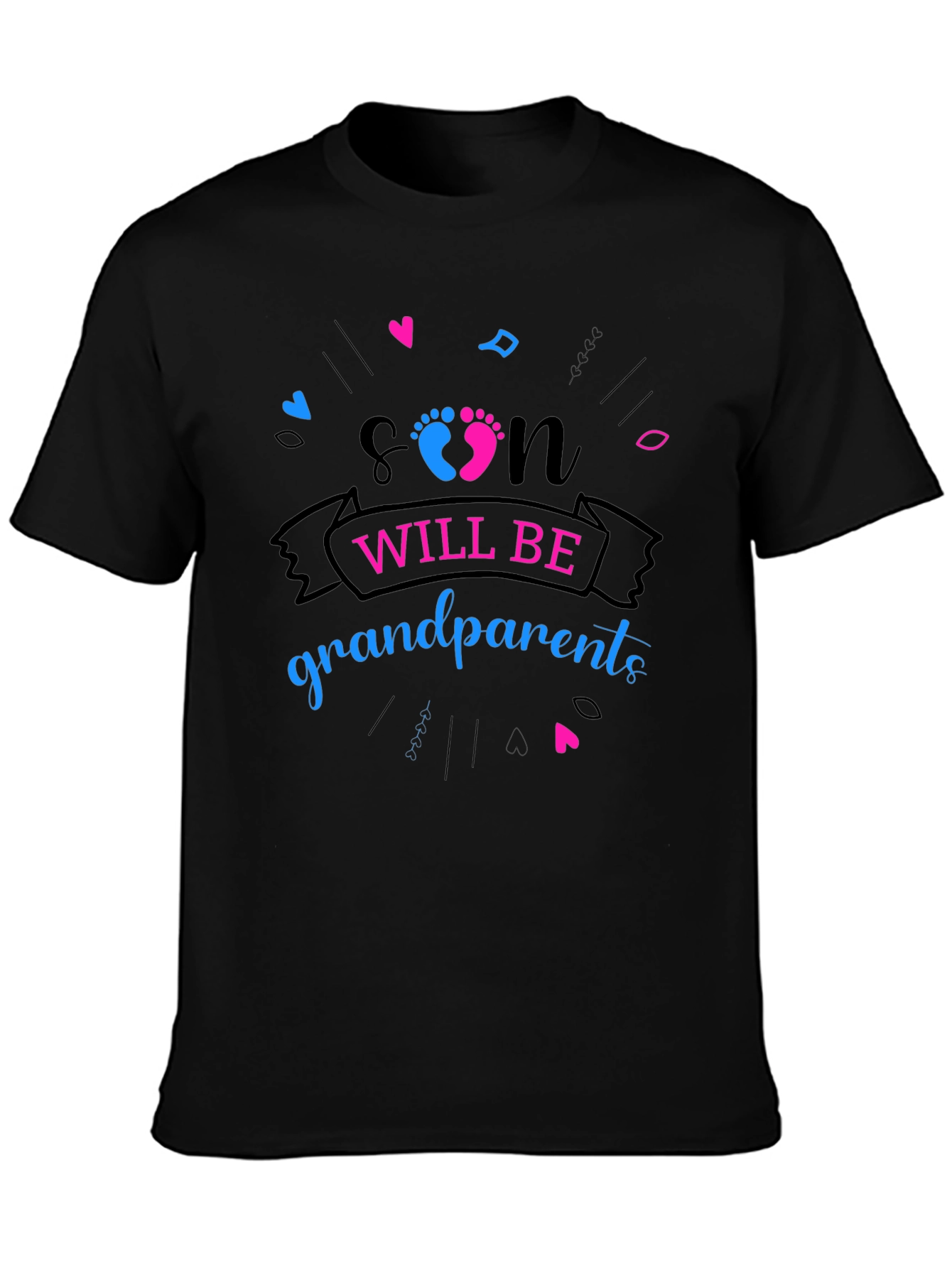 Soon Will Be Grandparents Gender Reveal T-Shirt