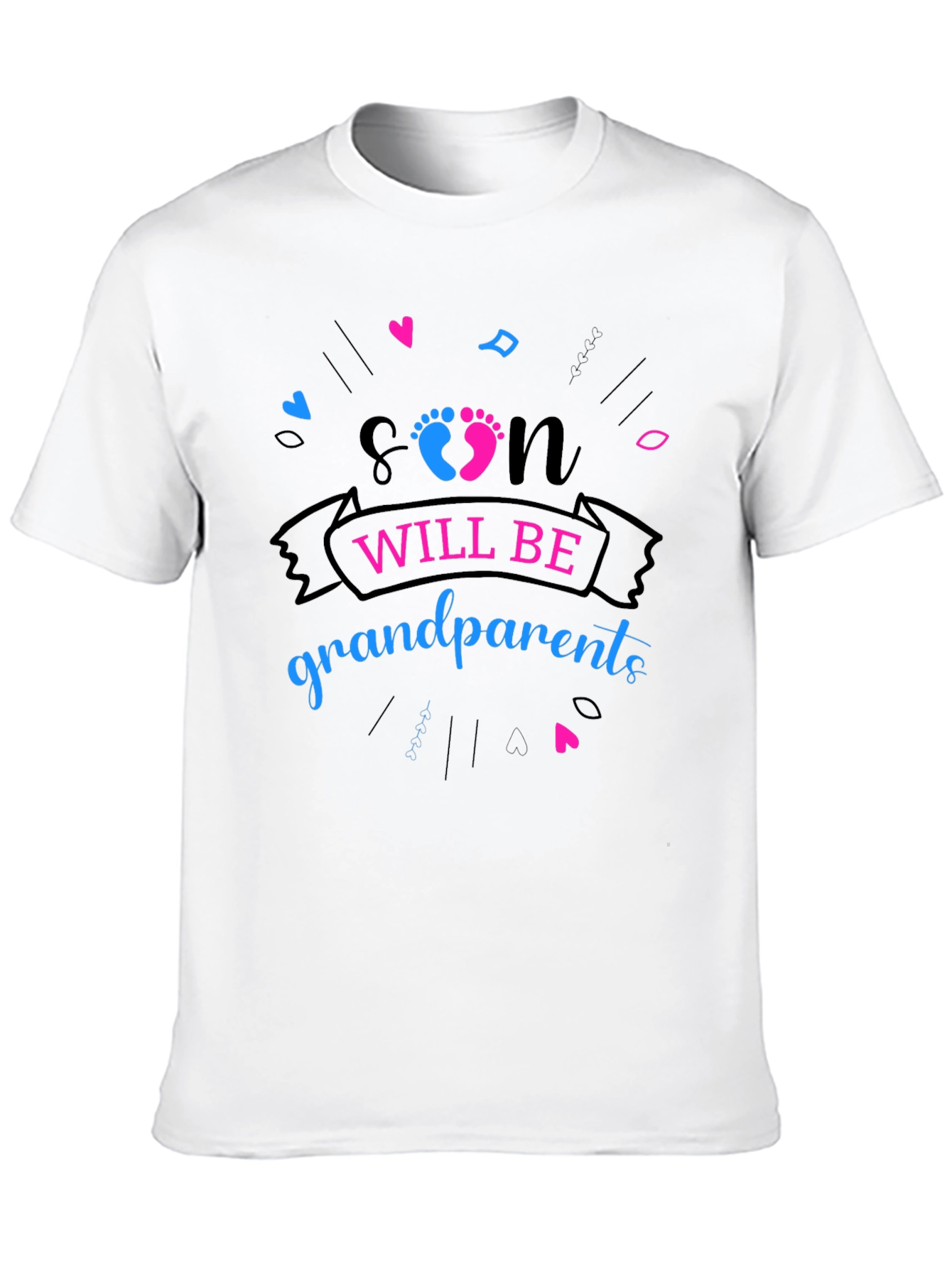 Soon Will Be Grandparents Gender Reveal T-Shirt