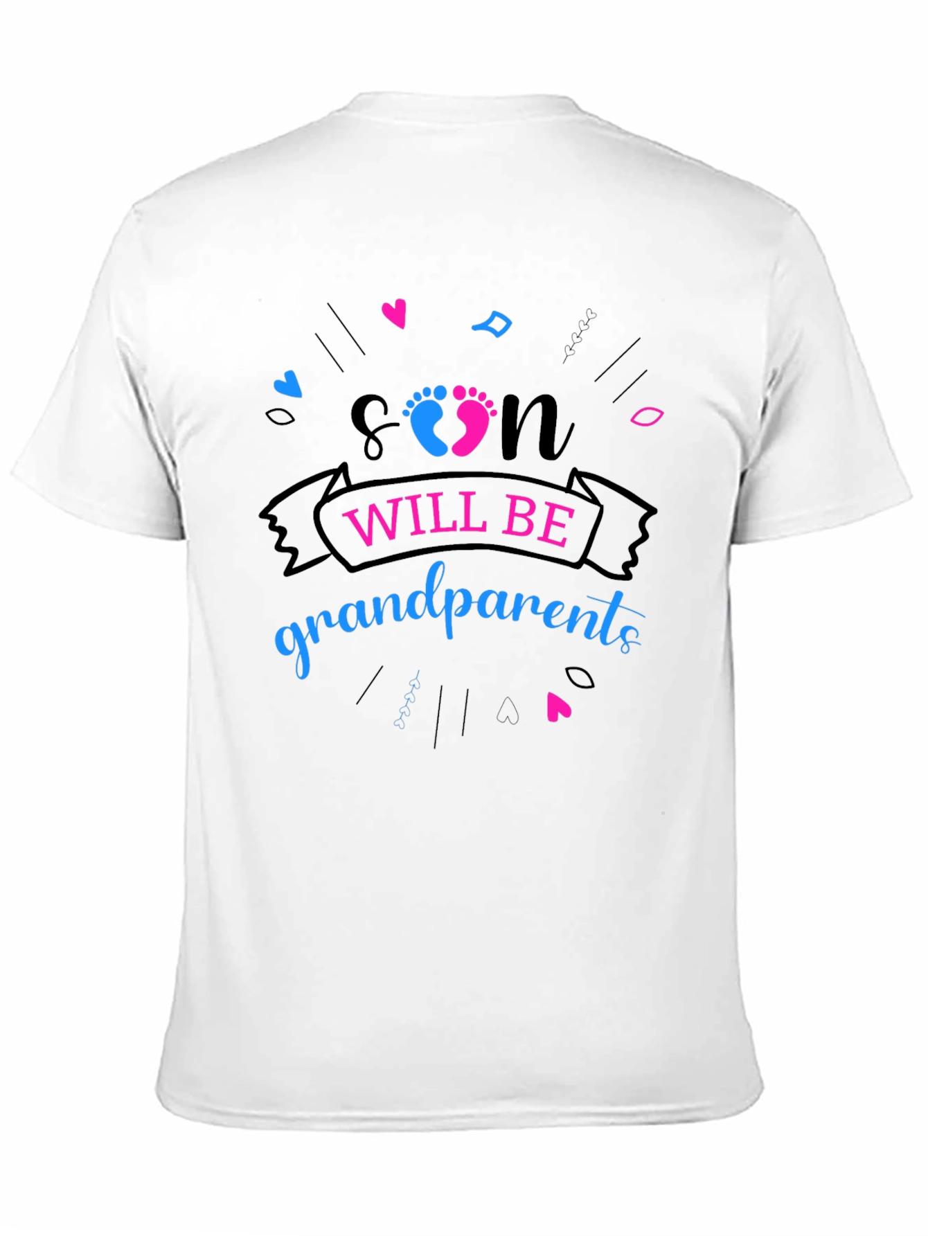 Soon Will Be Grandparents Gender Reveal T-Shirt