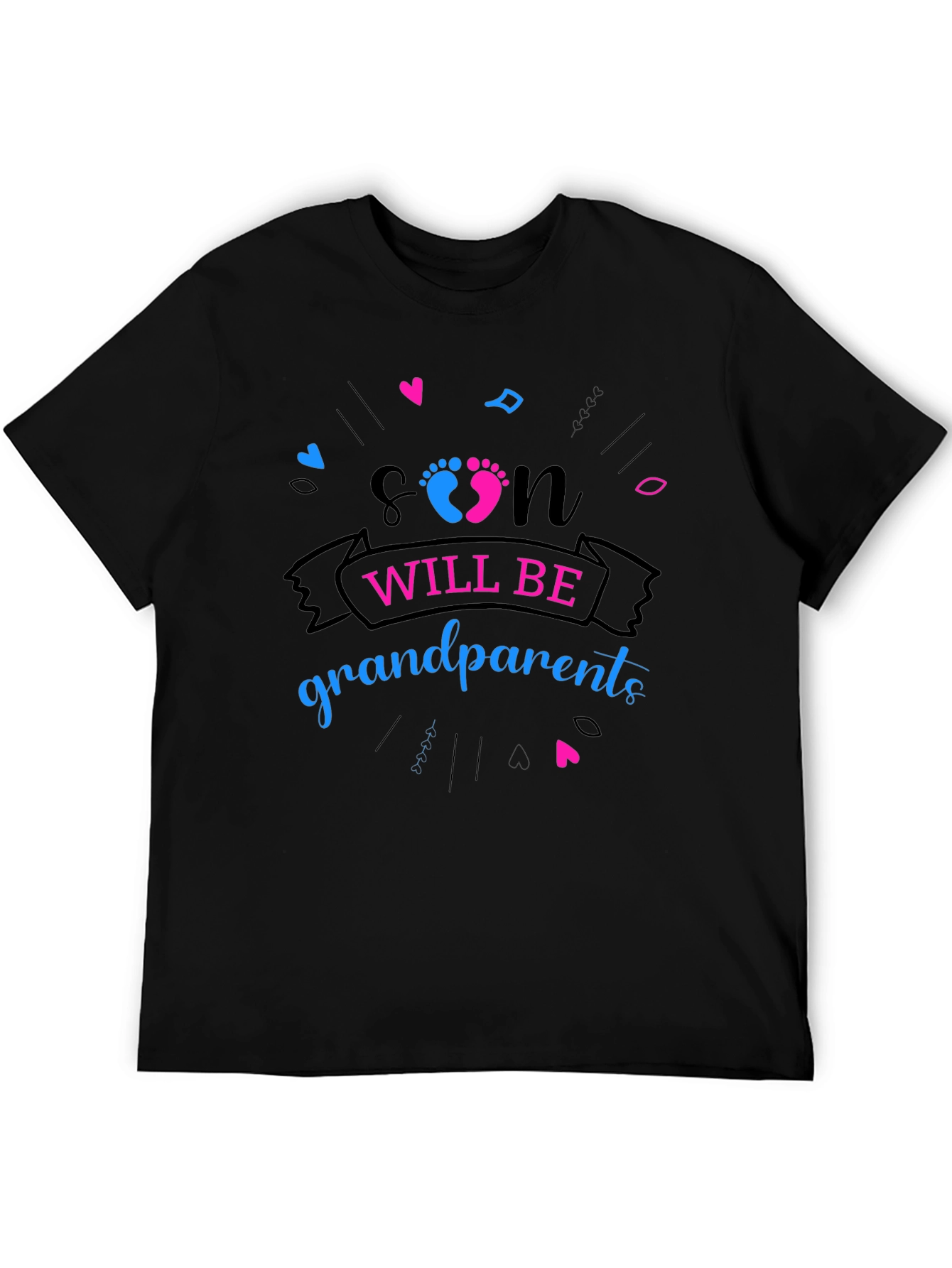 Soon Will Be Grandparents Gender Reveal T-Shirt