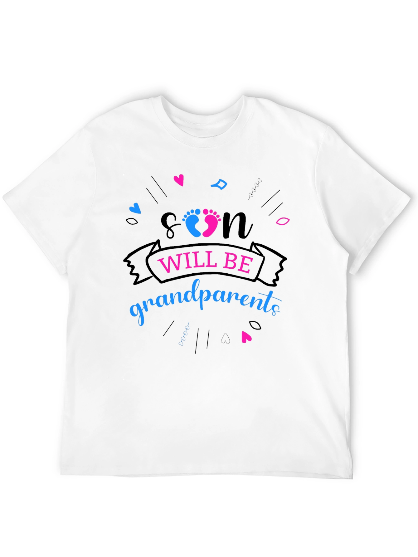 Soon Will Be Grandparents Gender Reveal T-Shirt