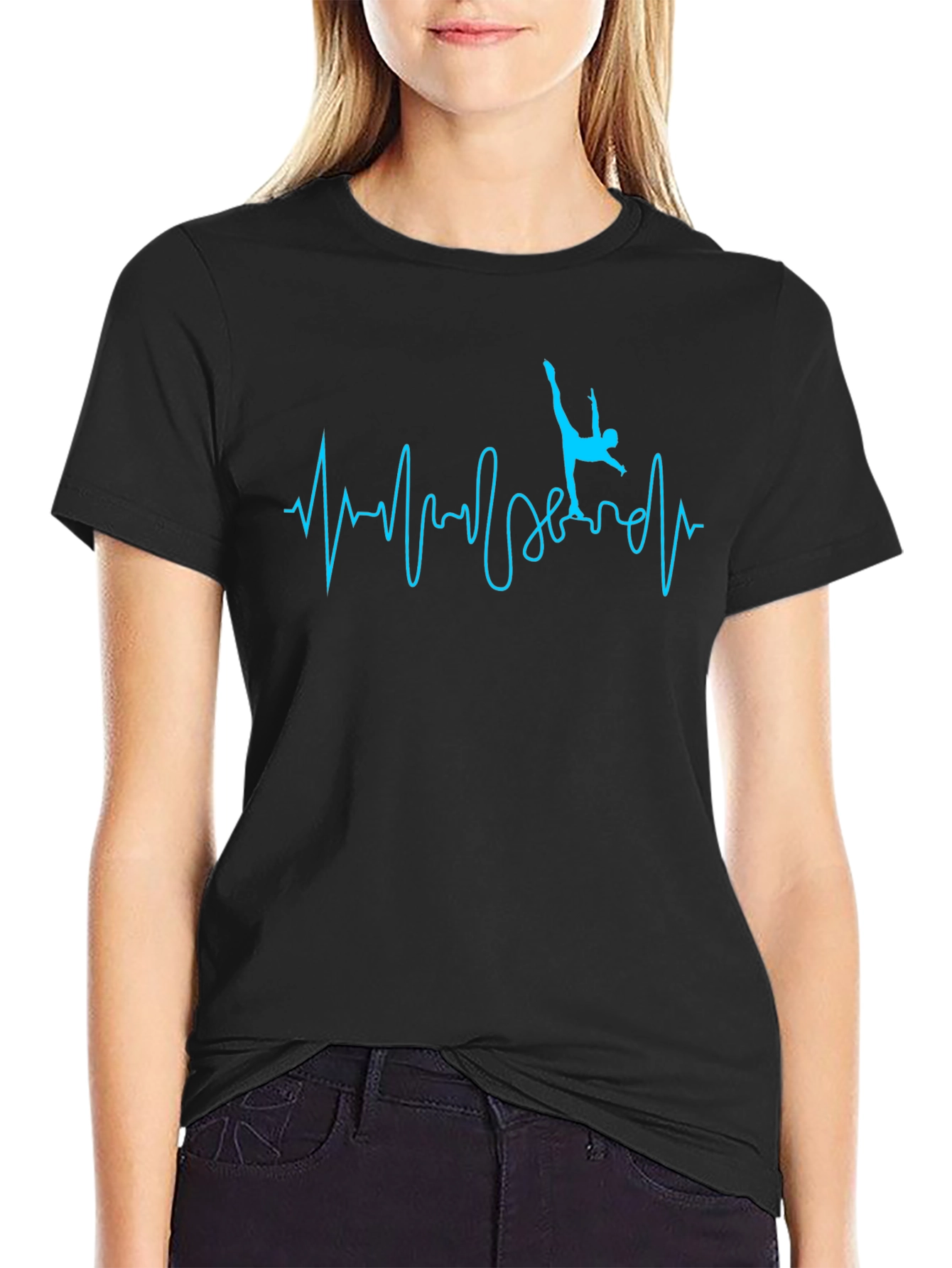 Gymnastics Heartbeat T-Shirt
