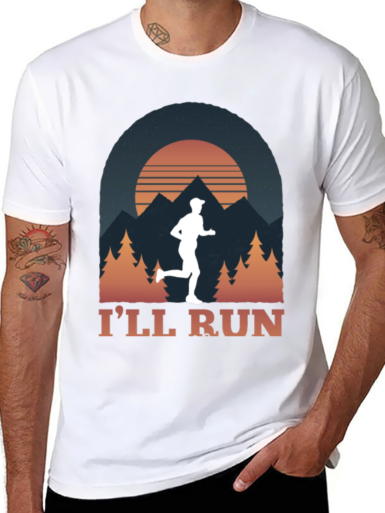 Ill Run T-Shirt Outdoor Graphic Tee
