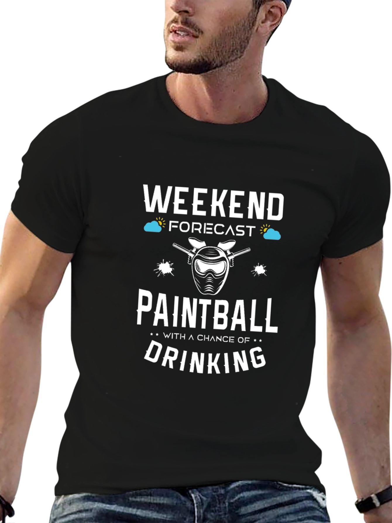 Paintball Weekend Forecast T-Shirt