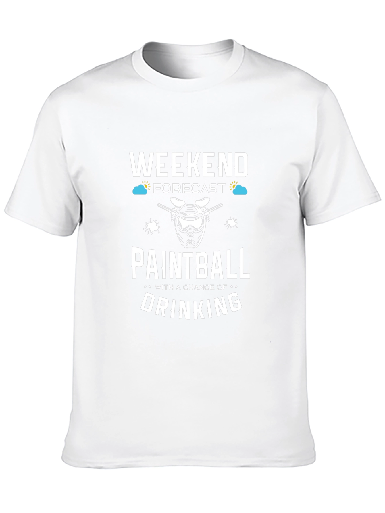 Paintball Weekend Forecast T-Shirt