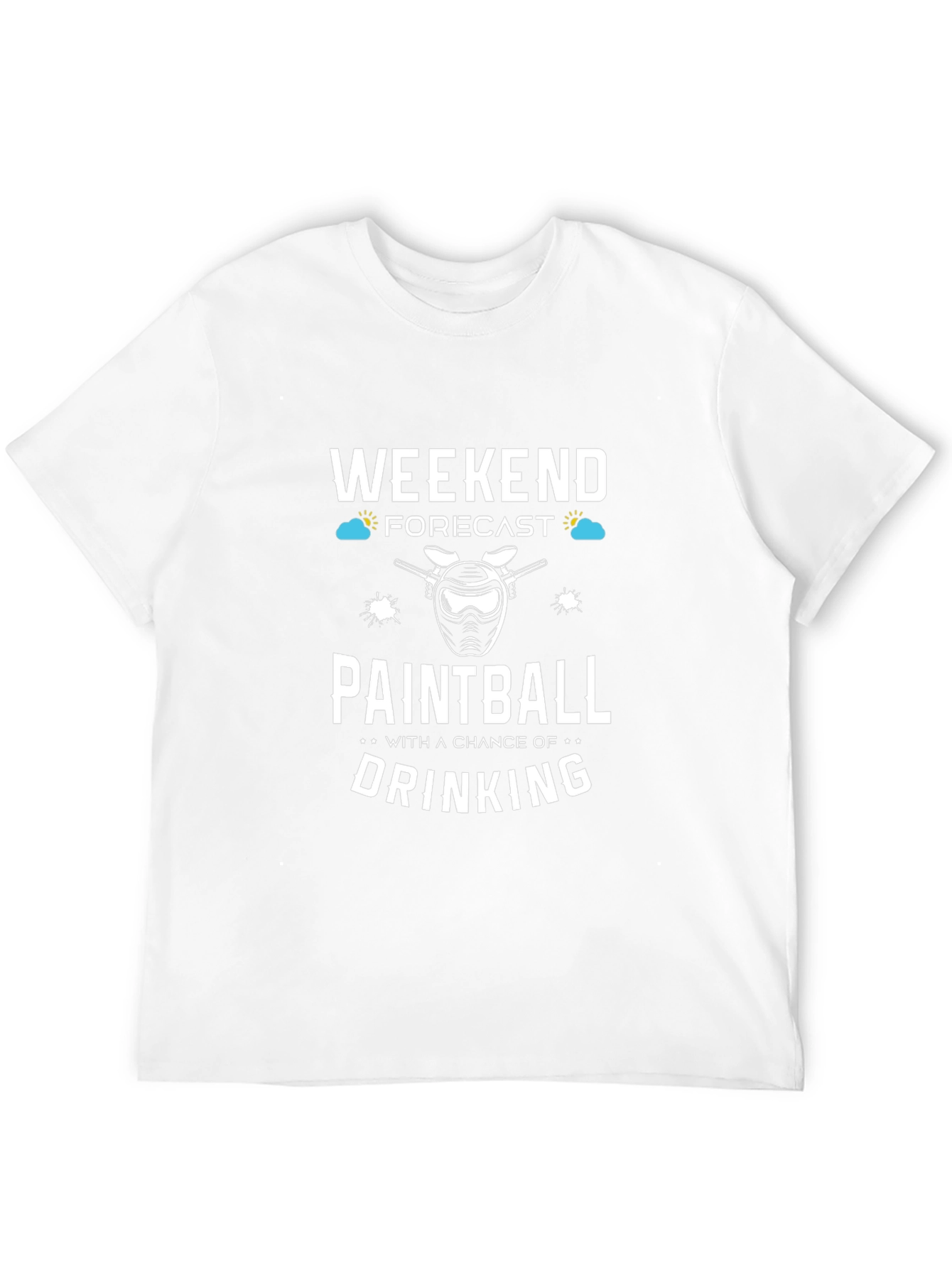 Paintball Weekend Forecast T-Shirt