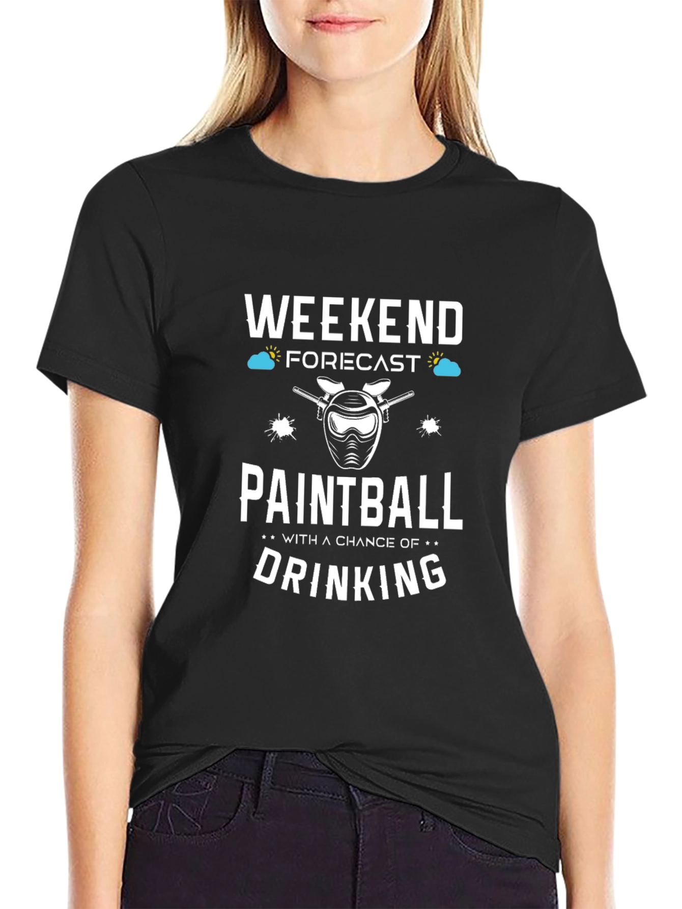 Paintball Weekend Forecast T-Shirt
