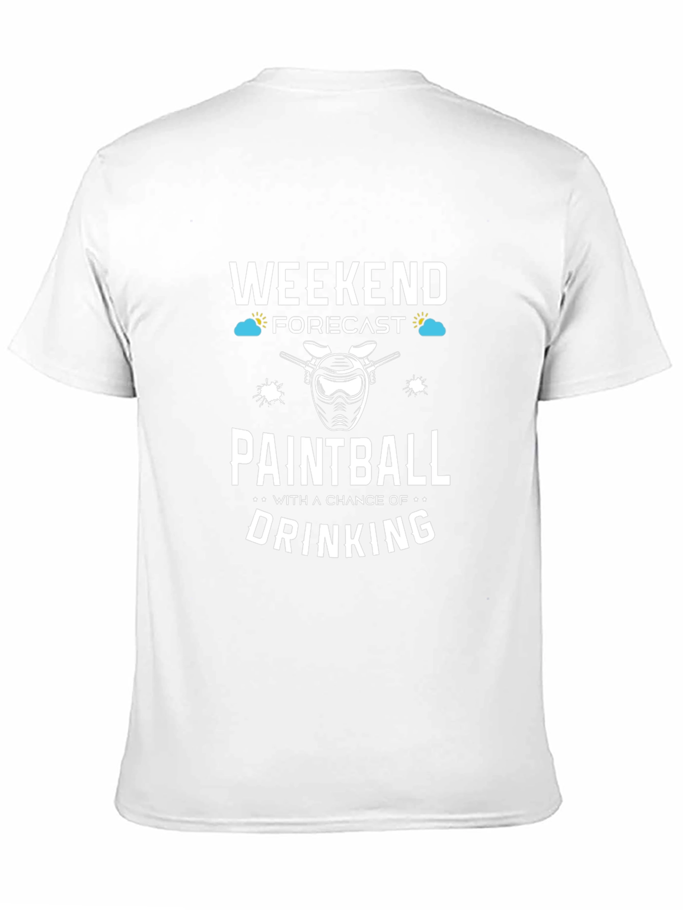 Paintball Weekend Forecast T-Shirt