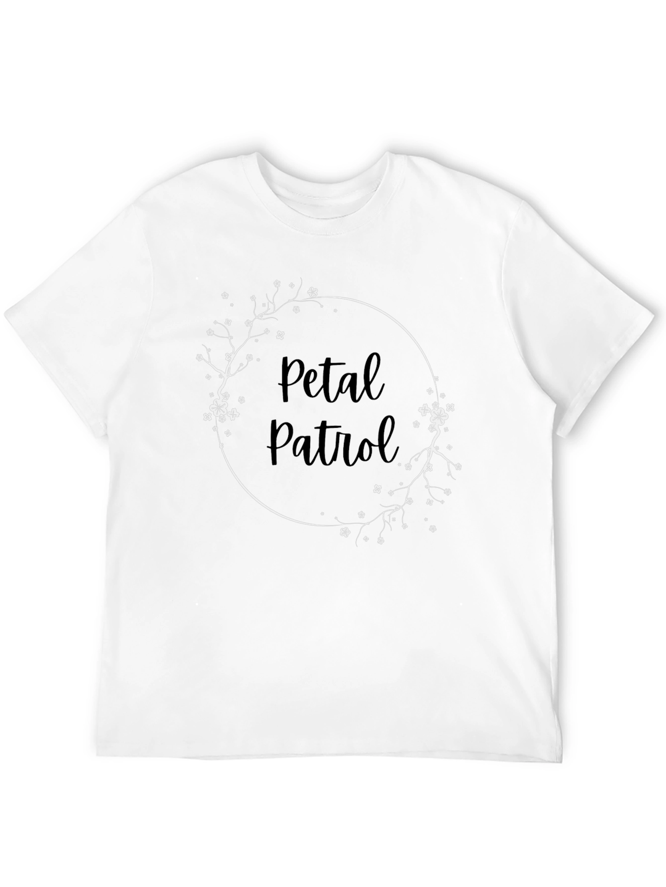 Petal Patrol Graphic Crewneck T-Shirt