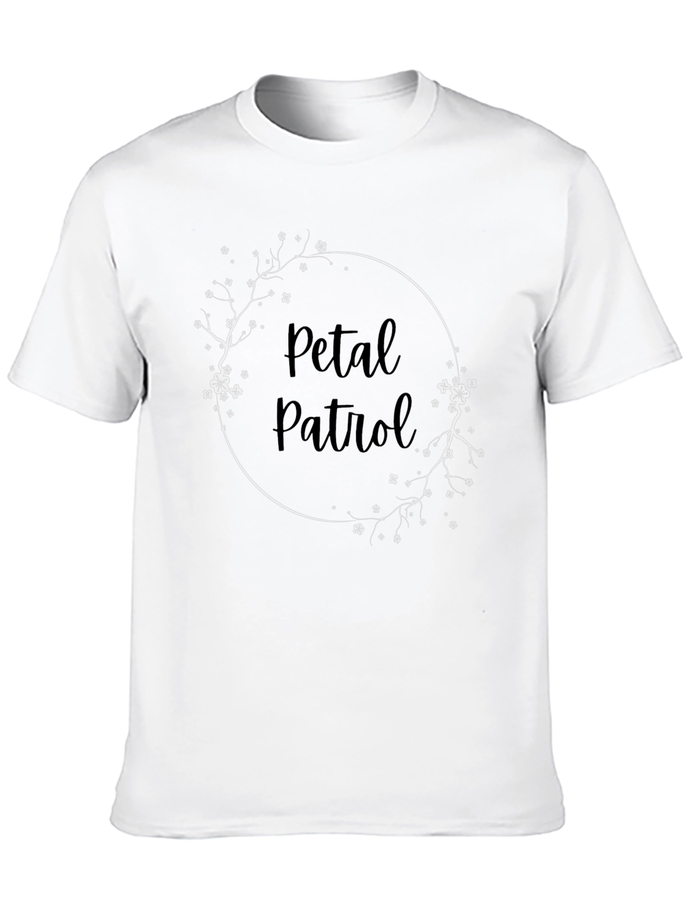 Petal Patrol Graphic Crewneck T-Shirt
