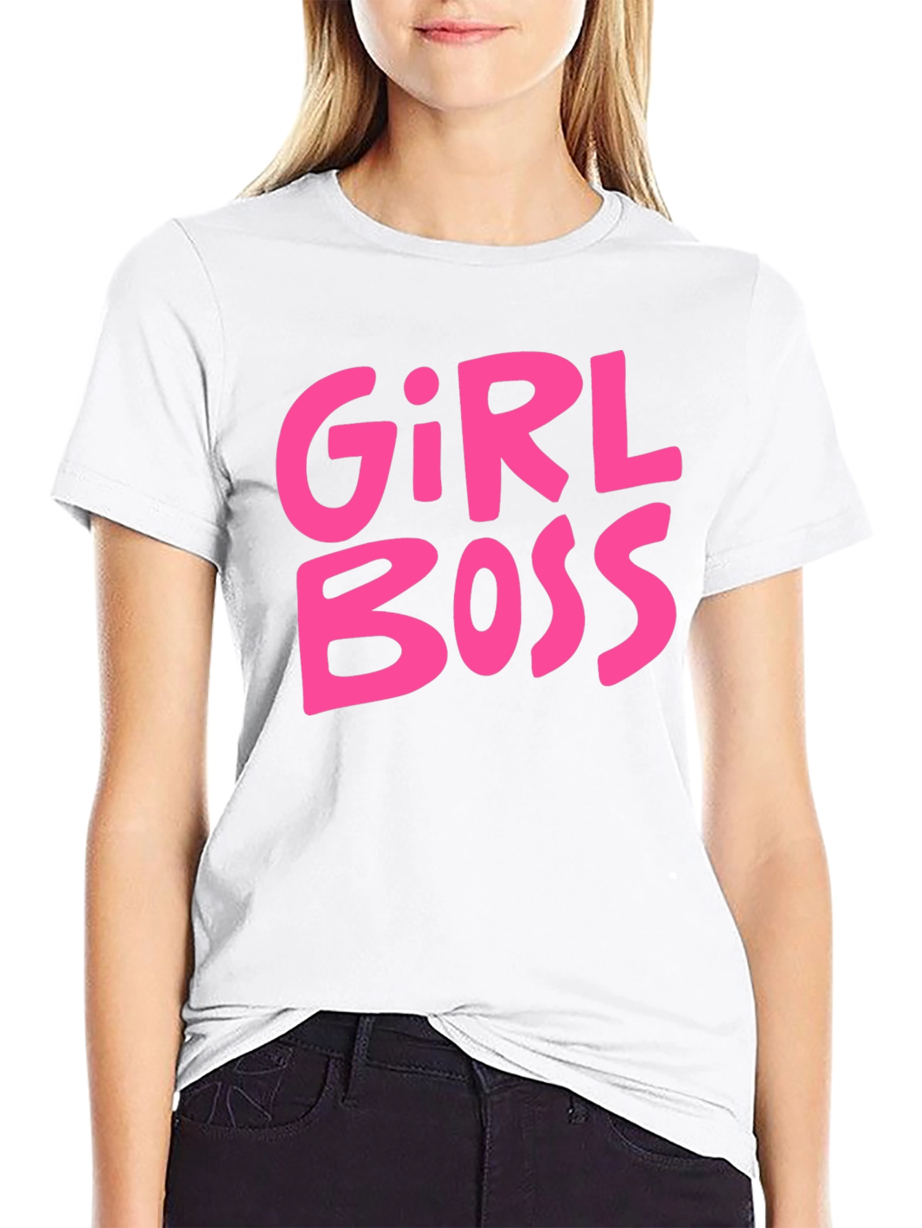 Girl Boss Graphic Tee - Empowering Womens Fashion