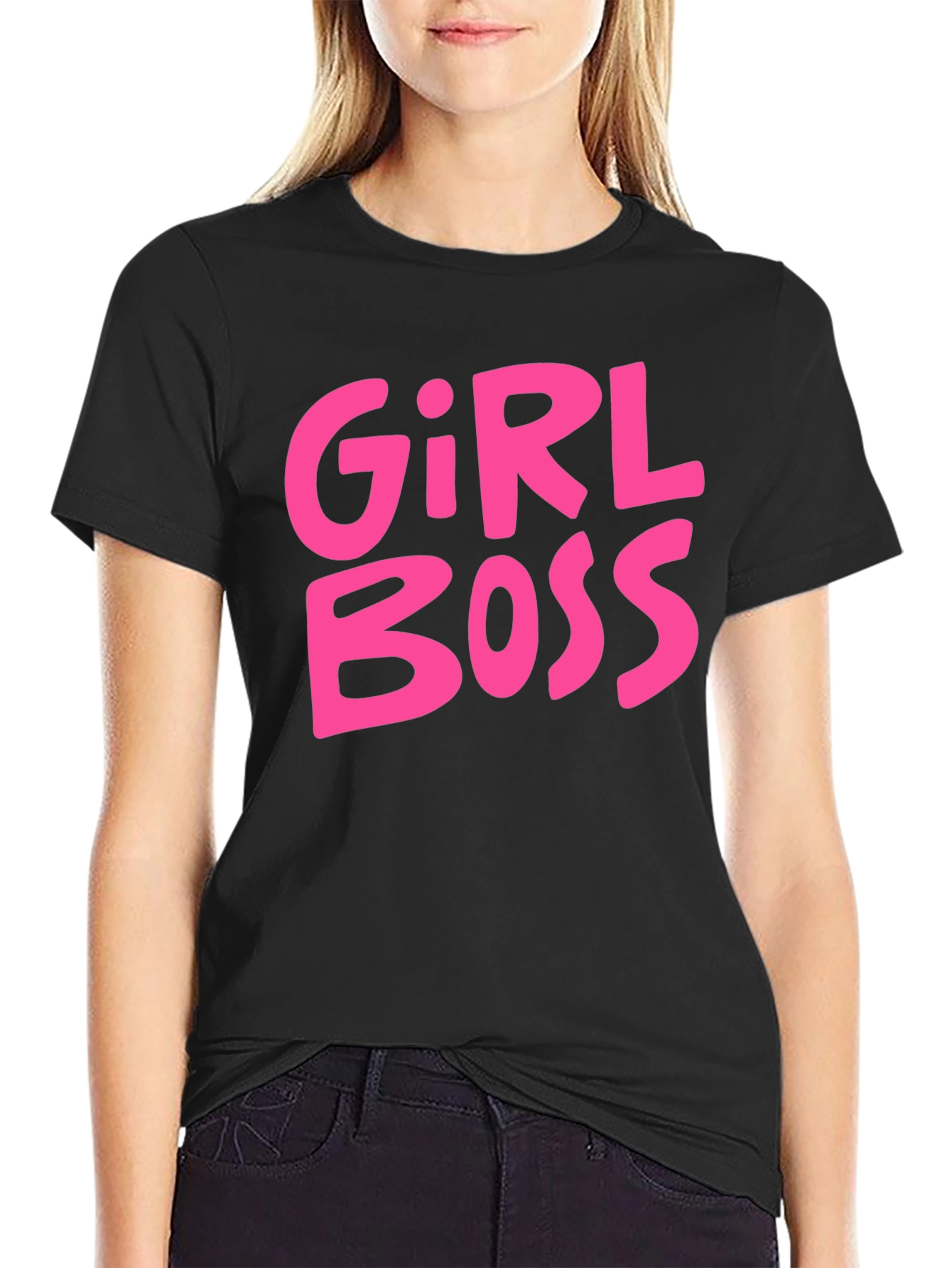 Girl Boss Graphic Tee - Empowering Womens Fashion