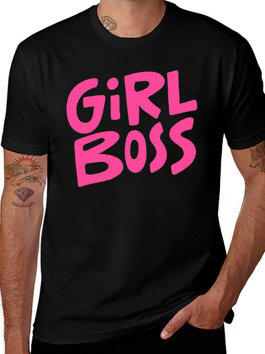 Girl Boss Graphic Tee - Empowering Womens Fashion