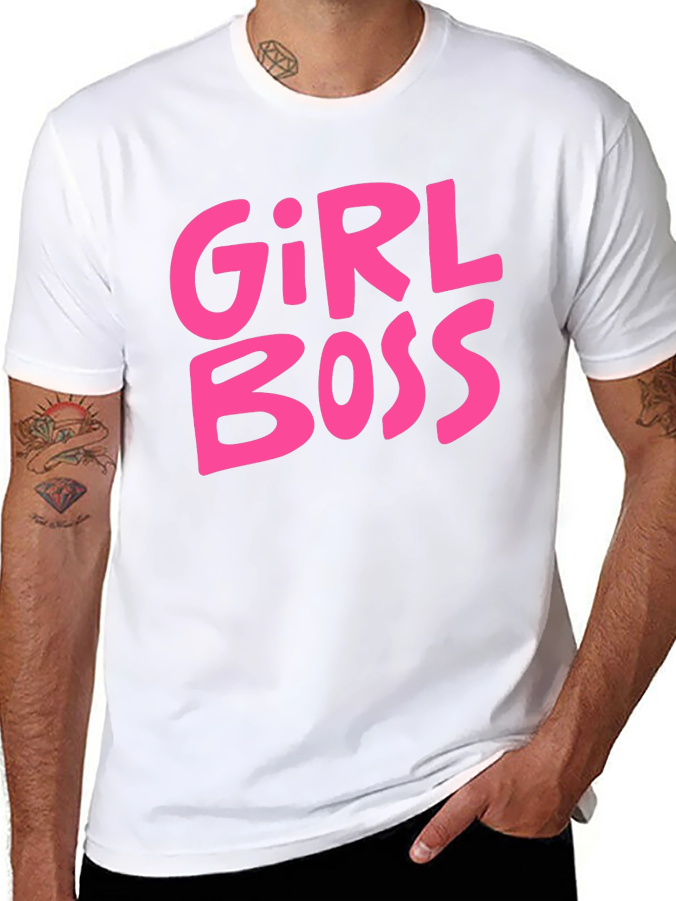 Girl Boss Graphic Tee - Empowering Womens Fashion