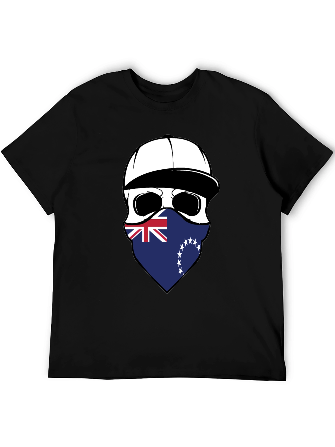 Cook Islands Skull Graphic T-Shirt