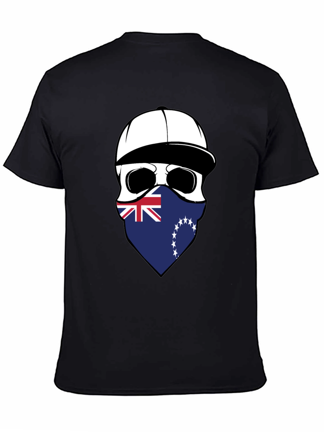 Cook Islands Skull Graphic T-Shirt