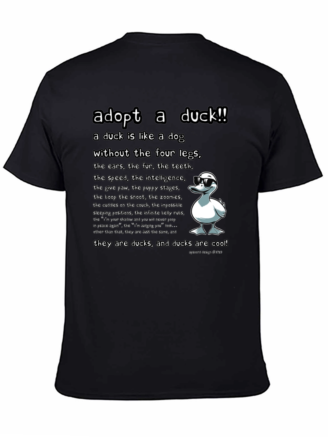 Adopt a Duck Graphic T-Shirt