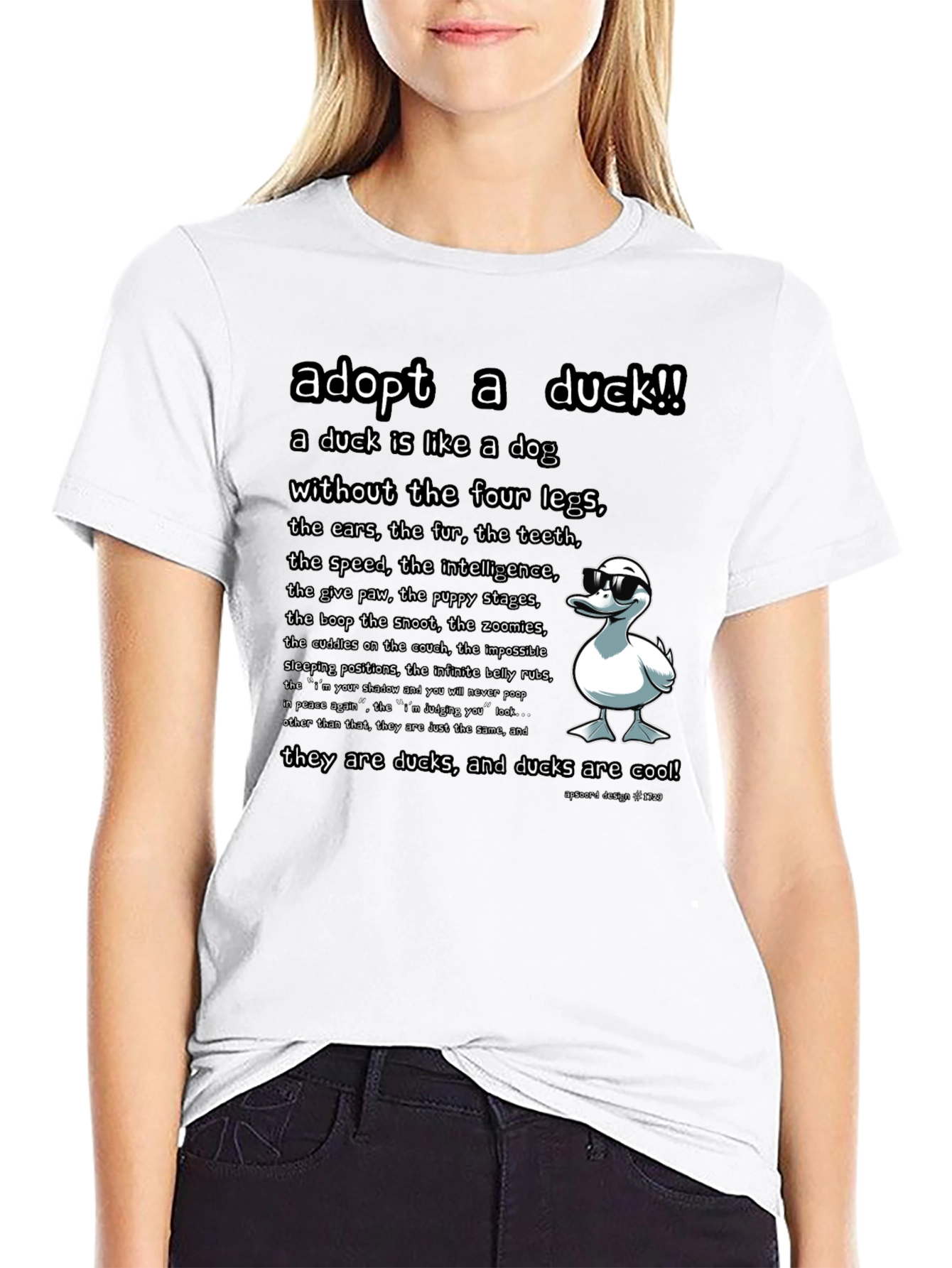Adopt a Duck Graphic T-Shirt