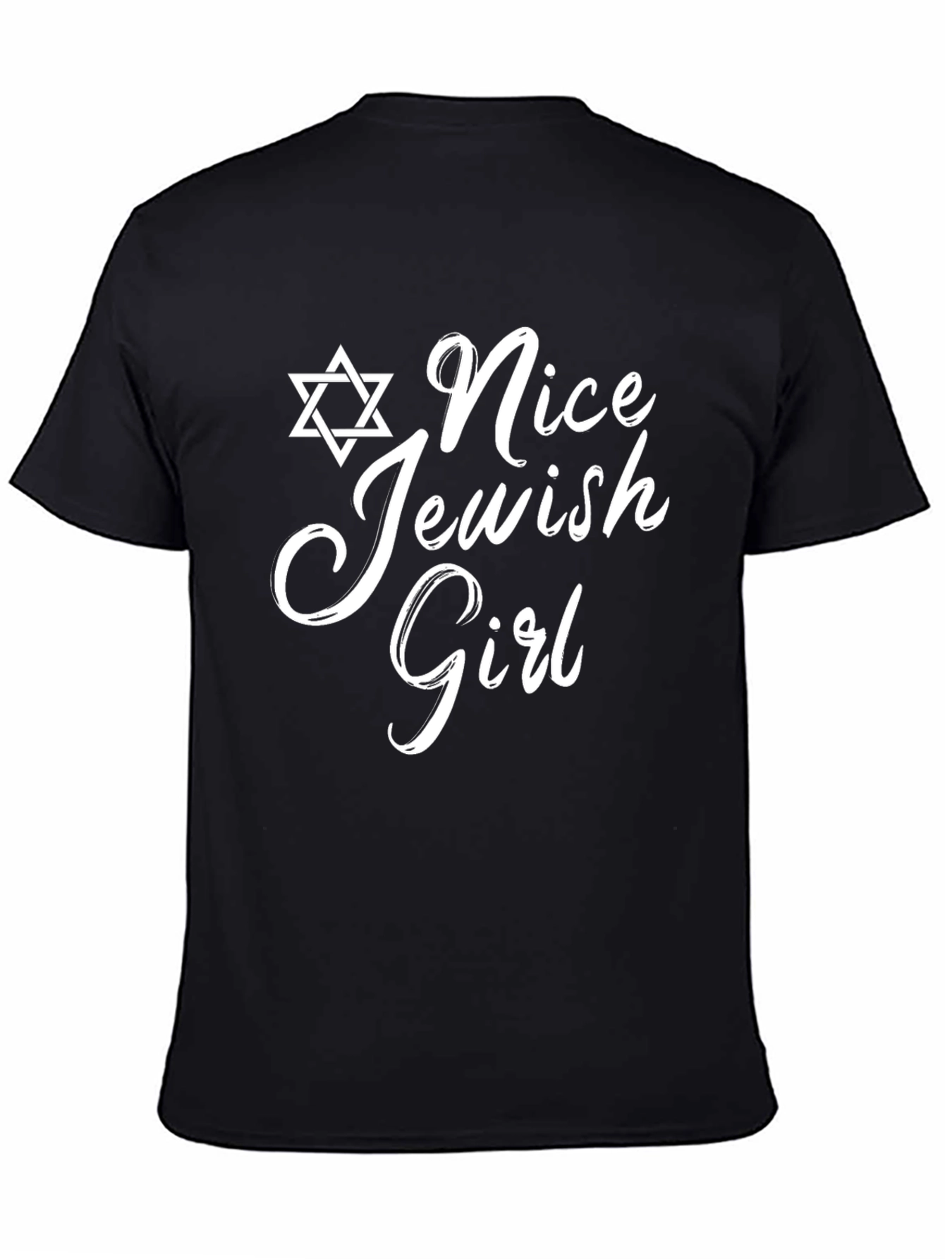 Nice Jewish Girl T-Shirt Black