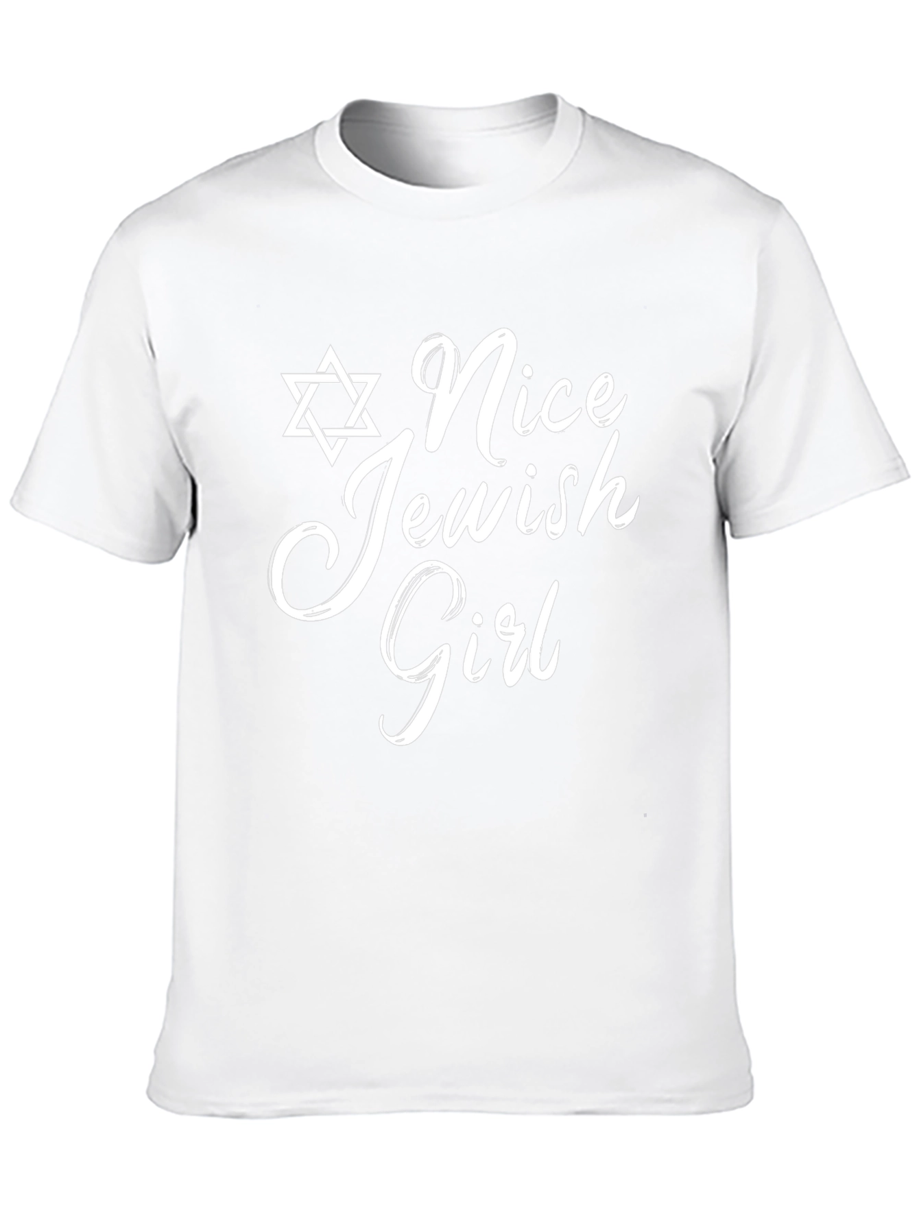 Nice Jewish Girl T-Shirt Black
