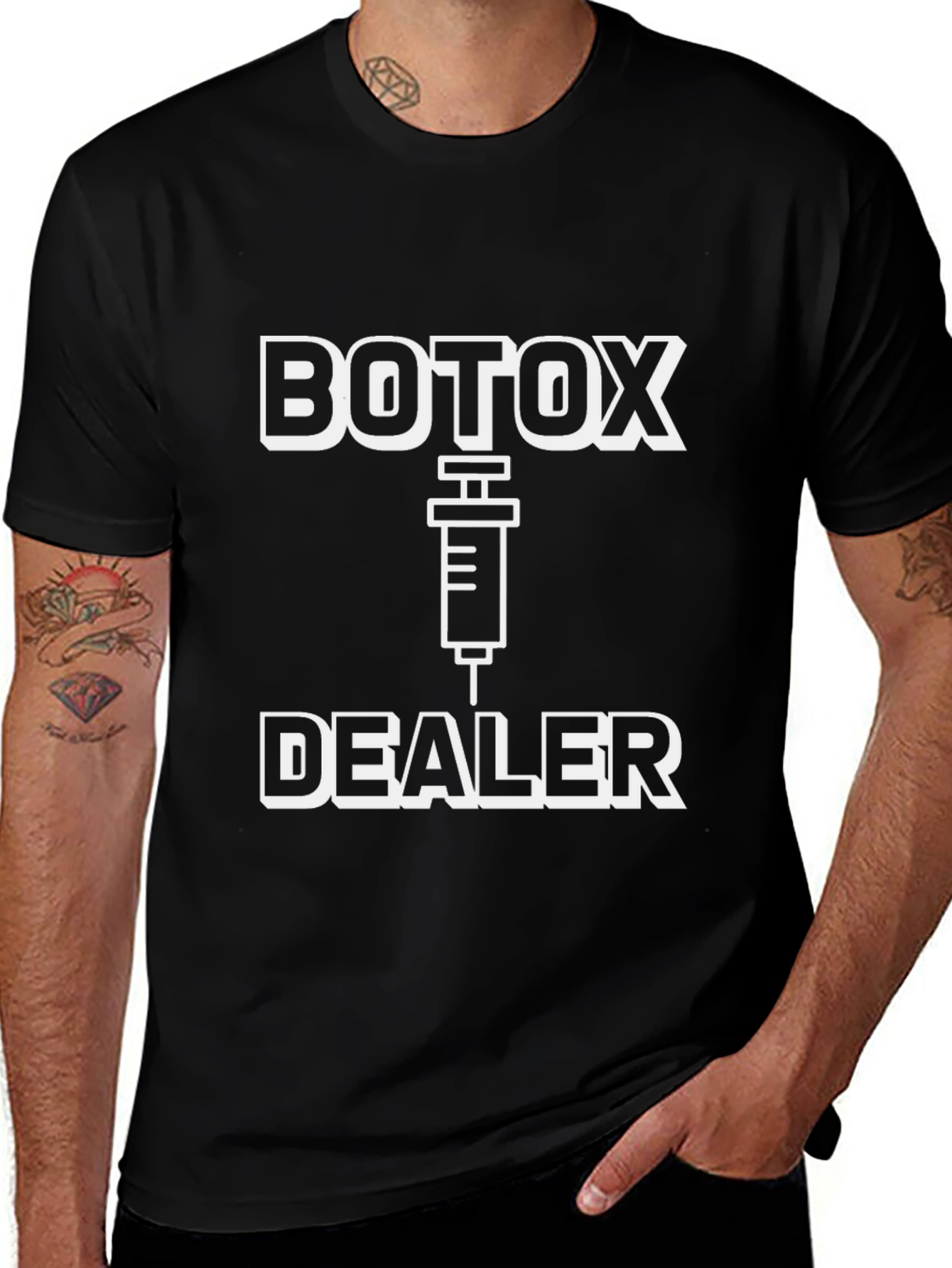 Botox Dealer Graphic Tee - Unisex Humor T-Shirt