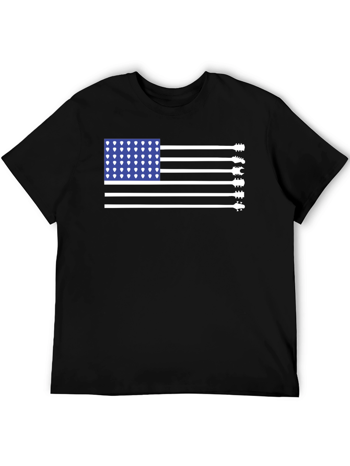 Guitar Flag T-Shirt - Musical Patriotism