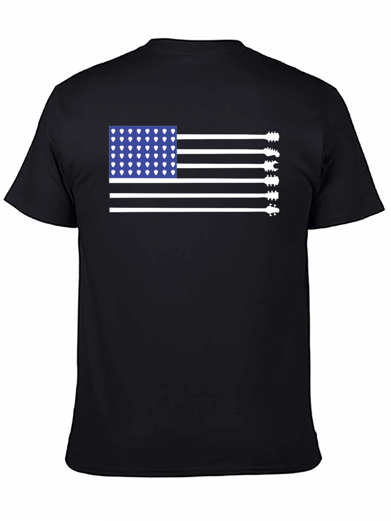 Guitar Flag T-Shirt - Musical Patriotism