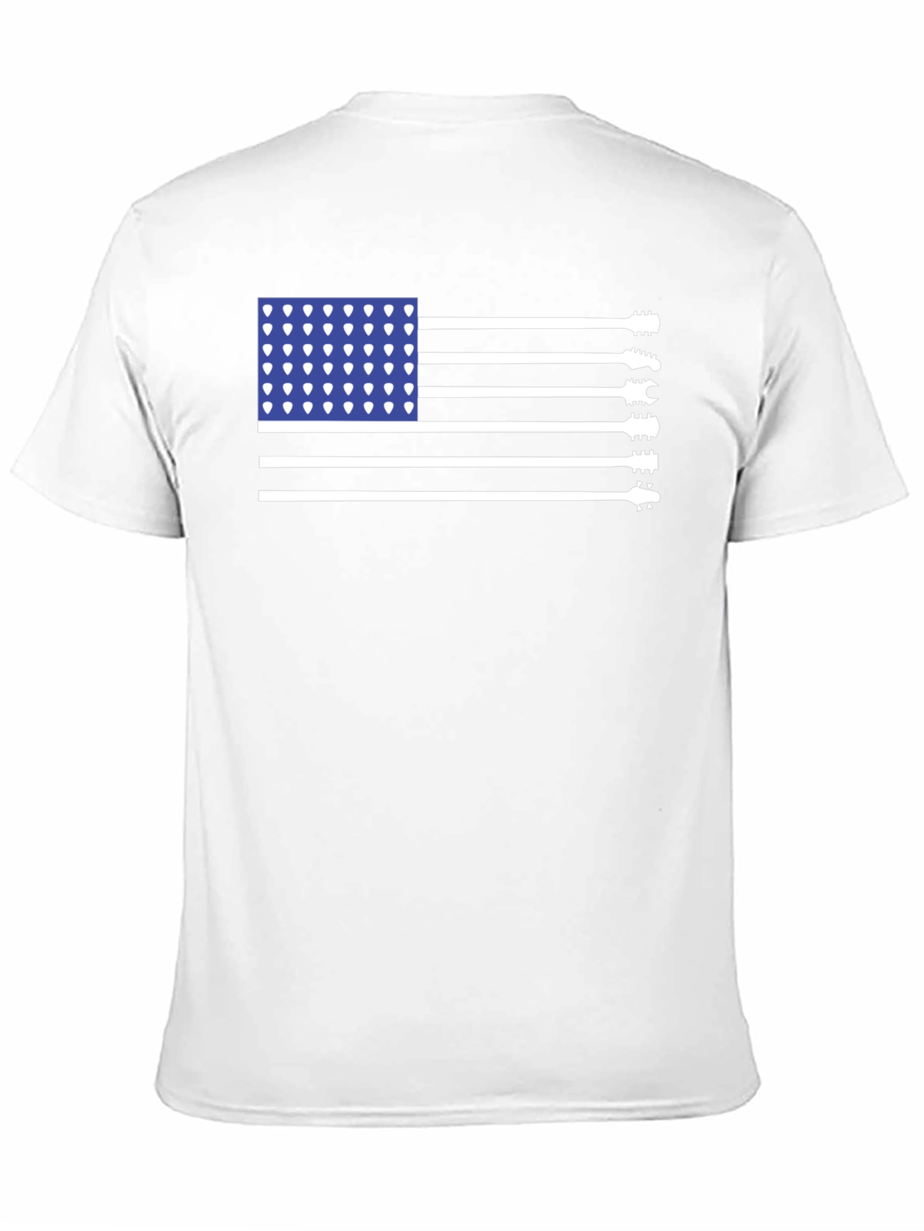 Guitar Flag T-Shirt - Musical Patriotism